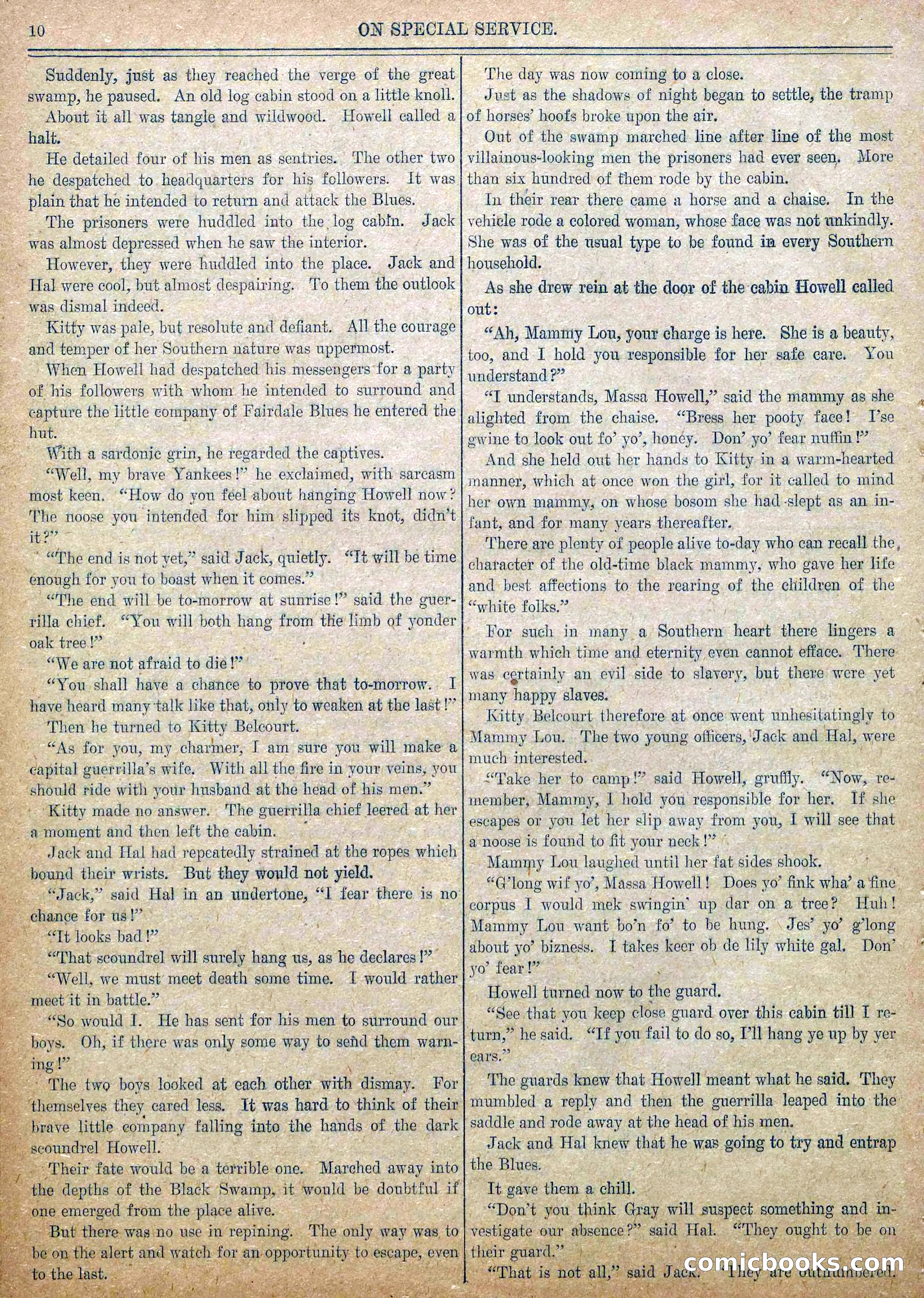 Blue and Gray Weekly, No. 7 — page 12 of 36