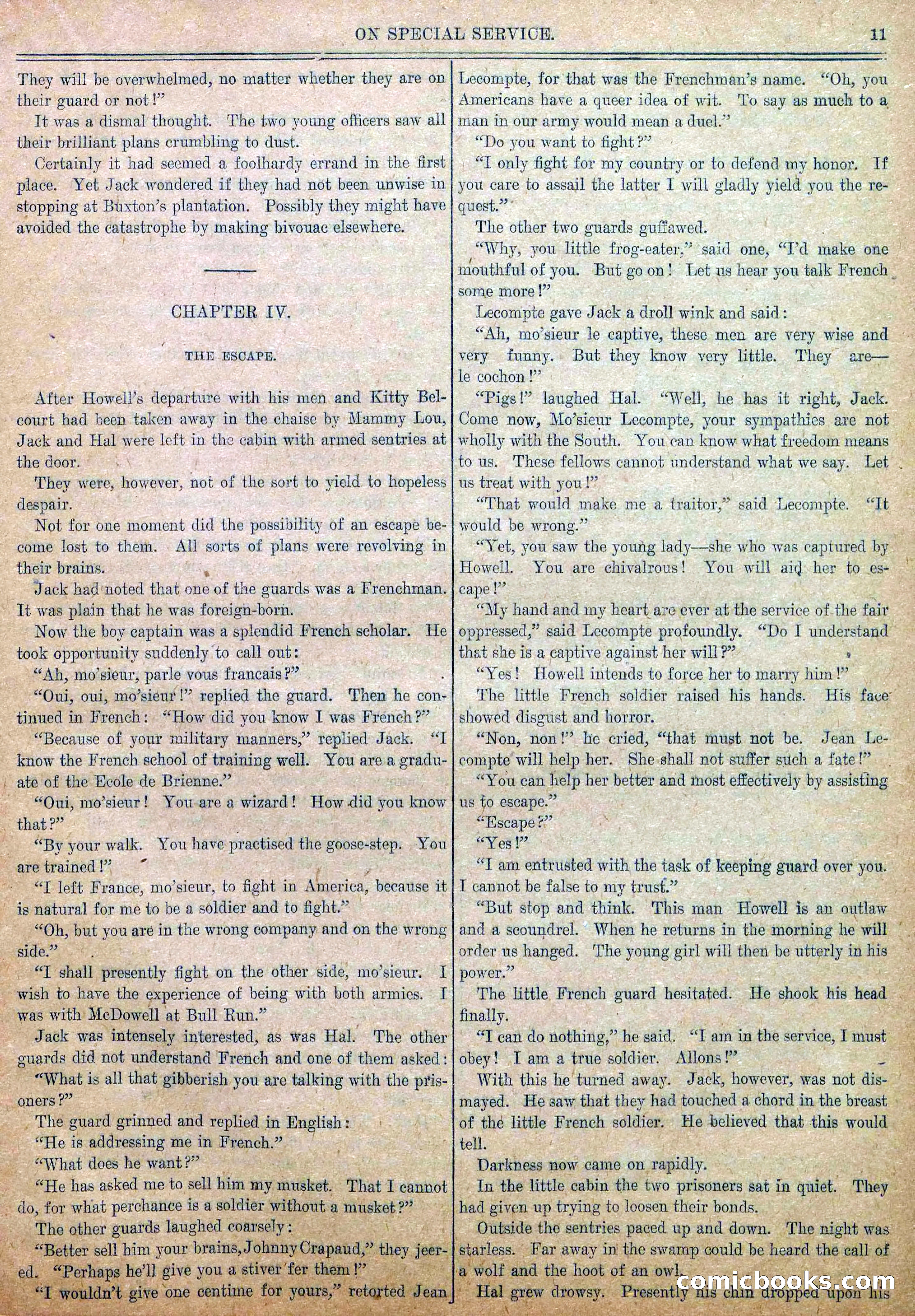 Blue and Gray Weekly, No. 7 — page 13 of 36