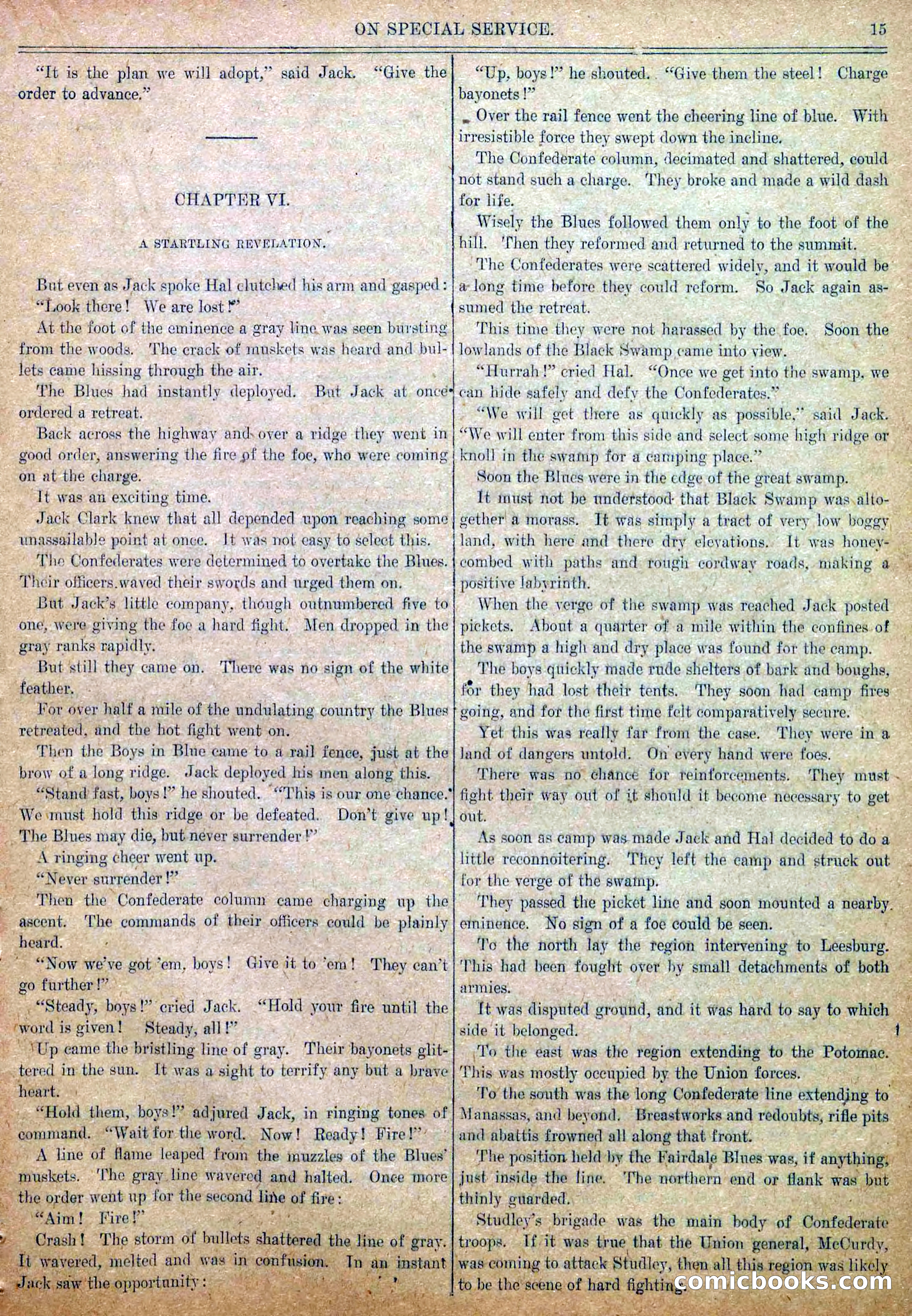 Blue and Gray Weekly, No. 7 — page 17 of 36