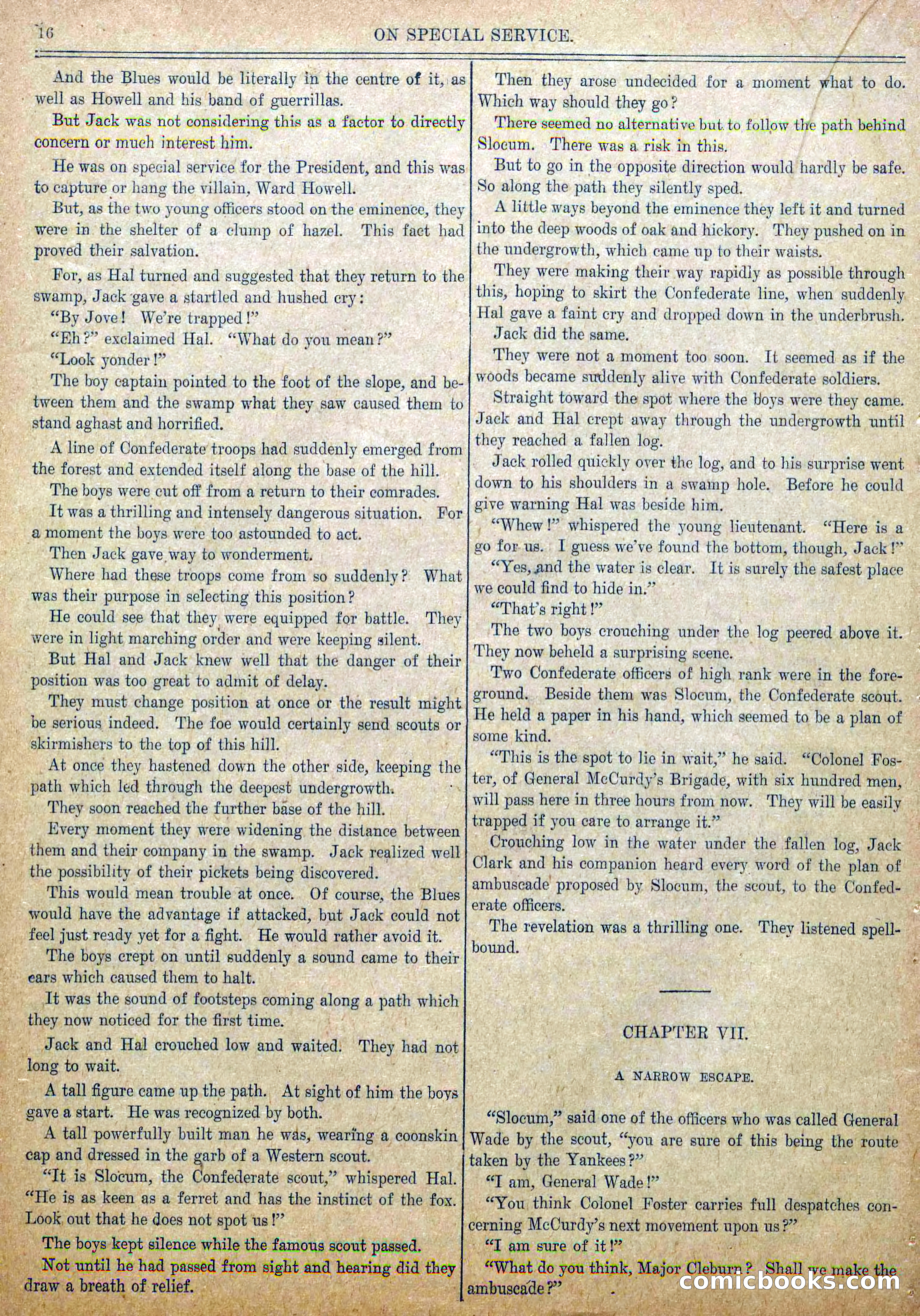 Blue and Gray Weekly, No. 7 — page 18 of 36