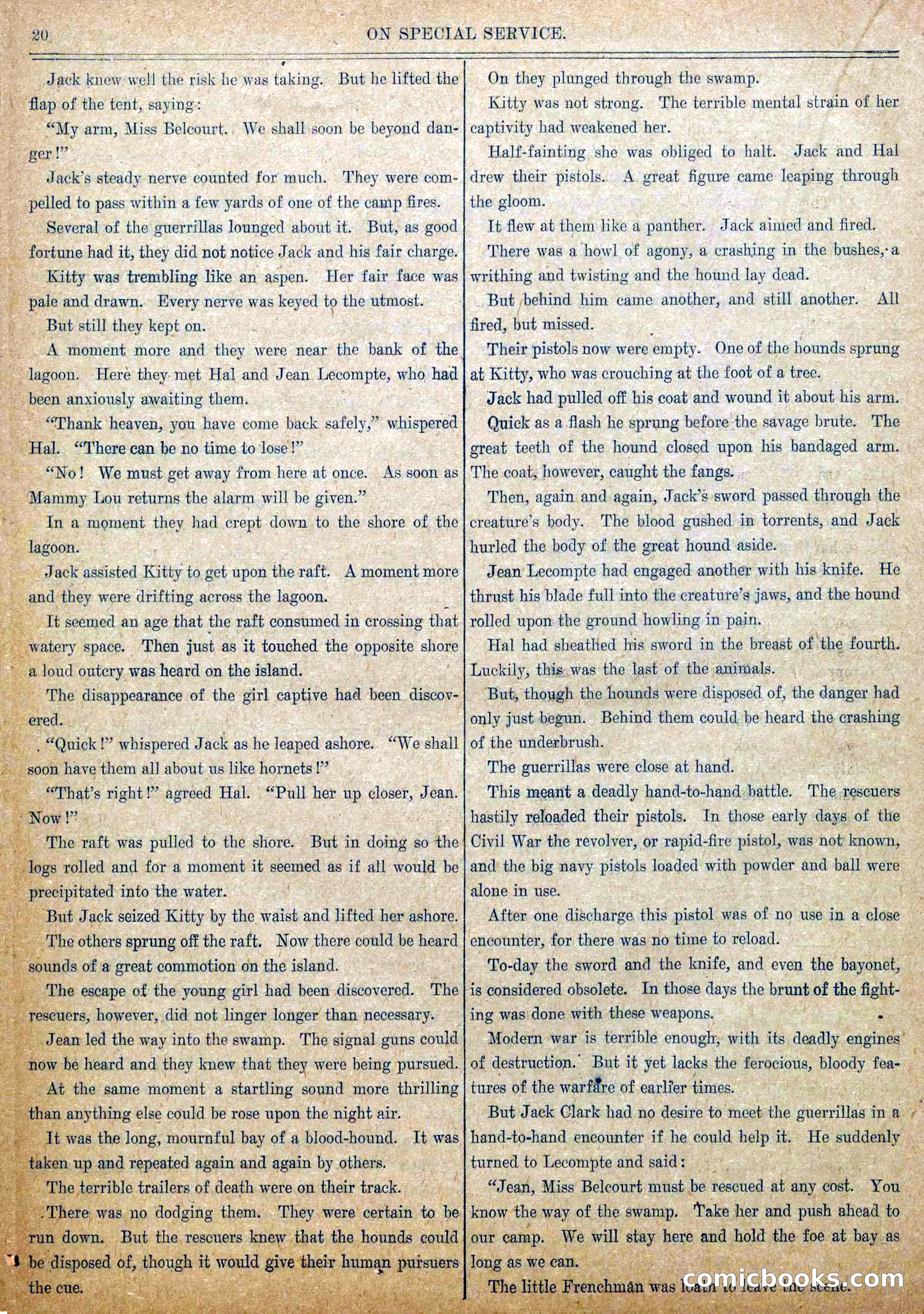 Blue and Gray Weekly, No. 7 — page 22 of 36
