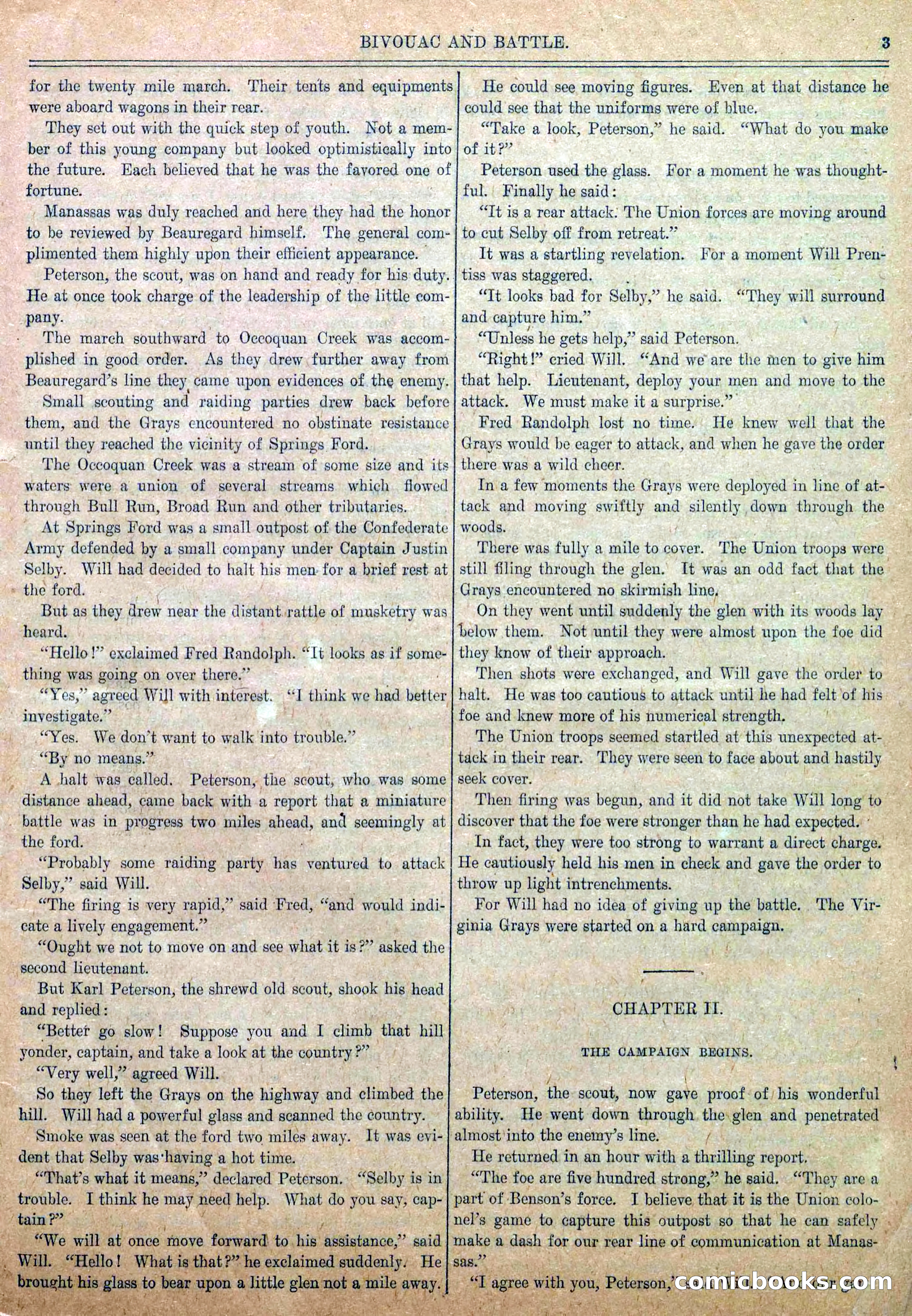 Blue and Gray Weekly, No. 8 — page 5 of 36