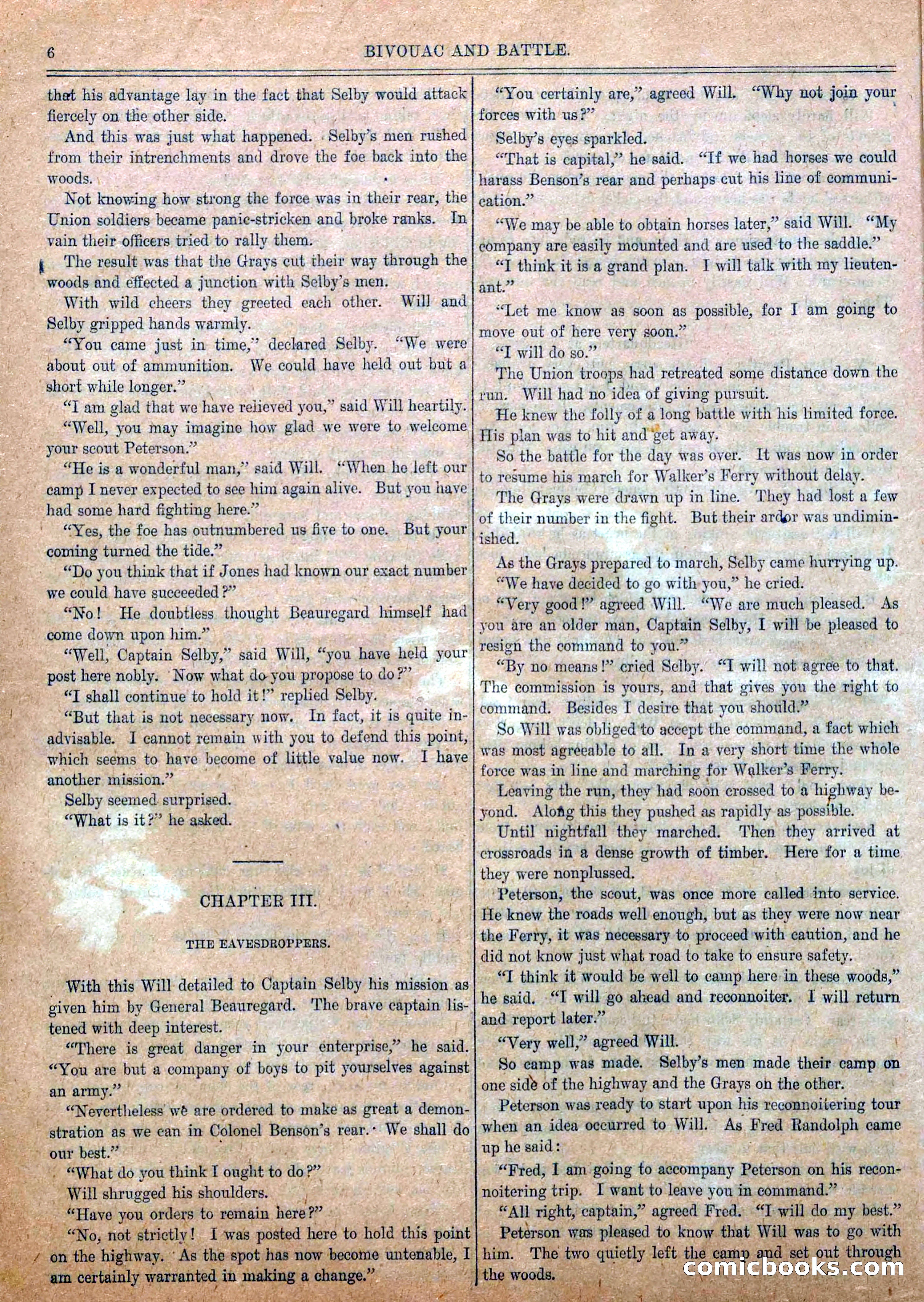 Blue and Gray Weekly, No. 8 — page 8 of 36