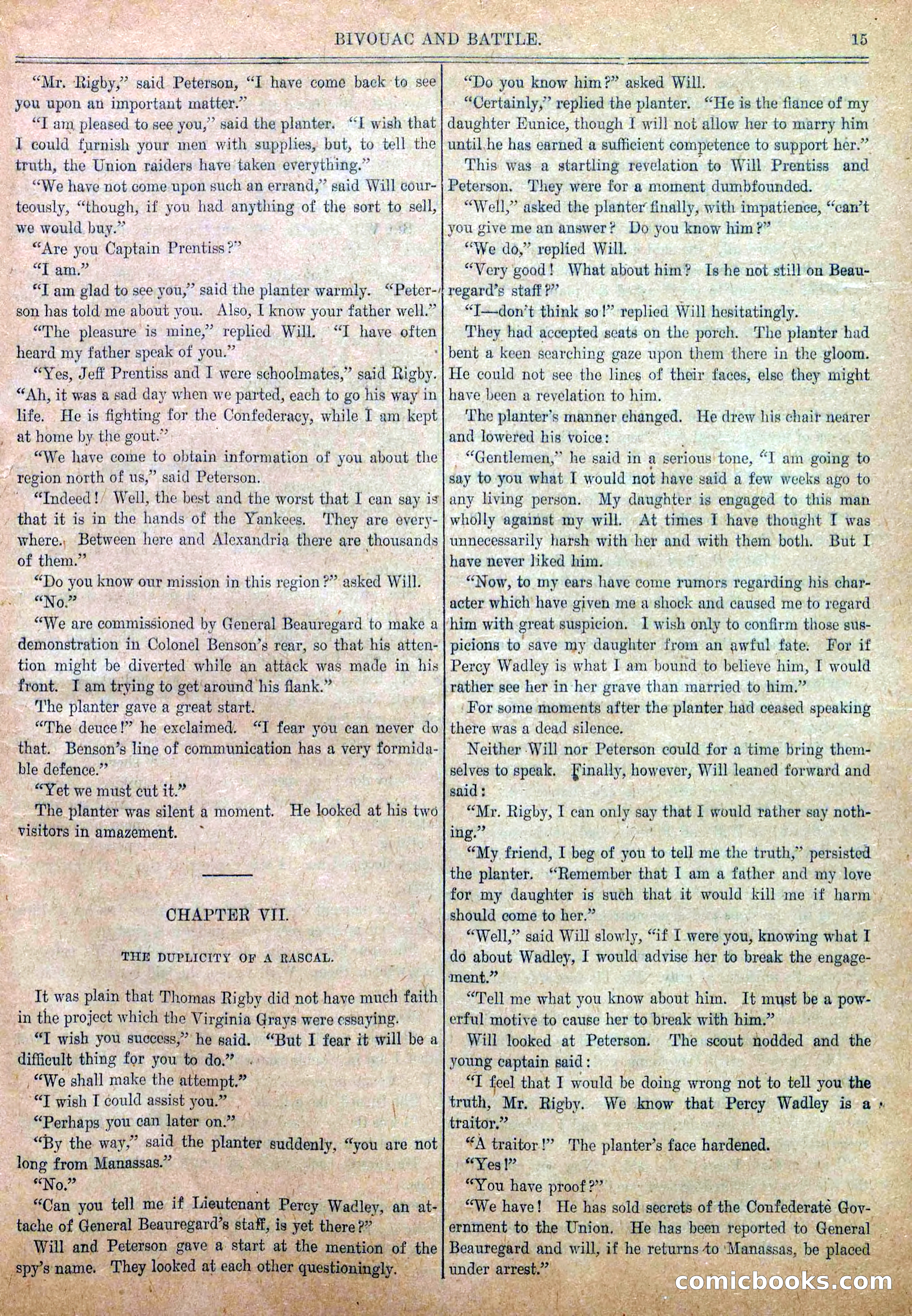 Blue and Gray Weekly, No. 8 — page 17 of 36