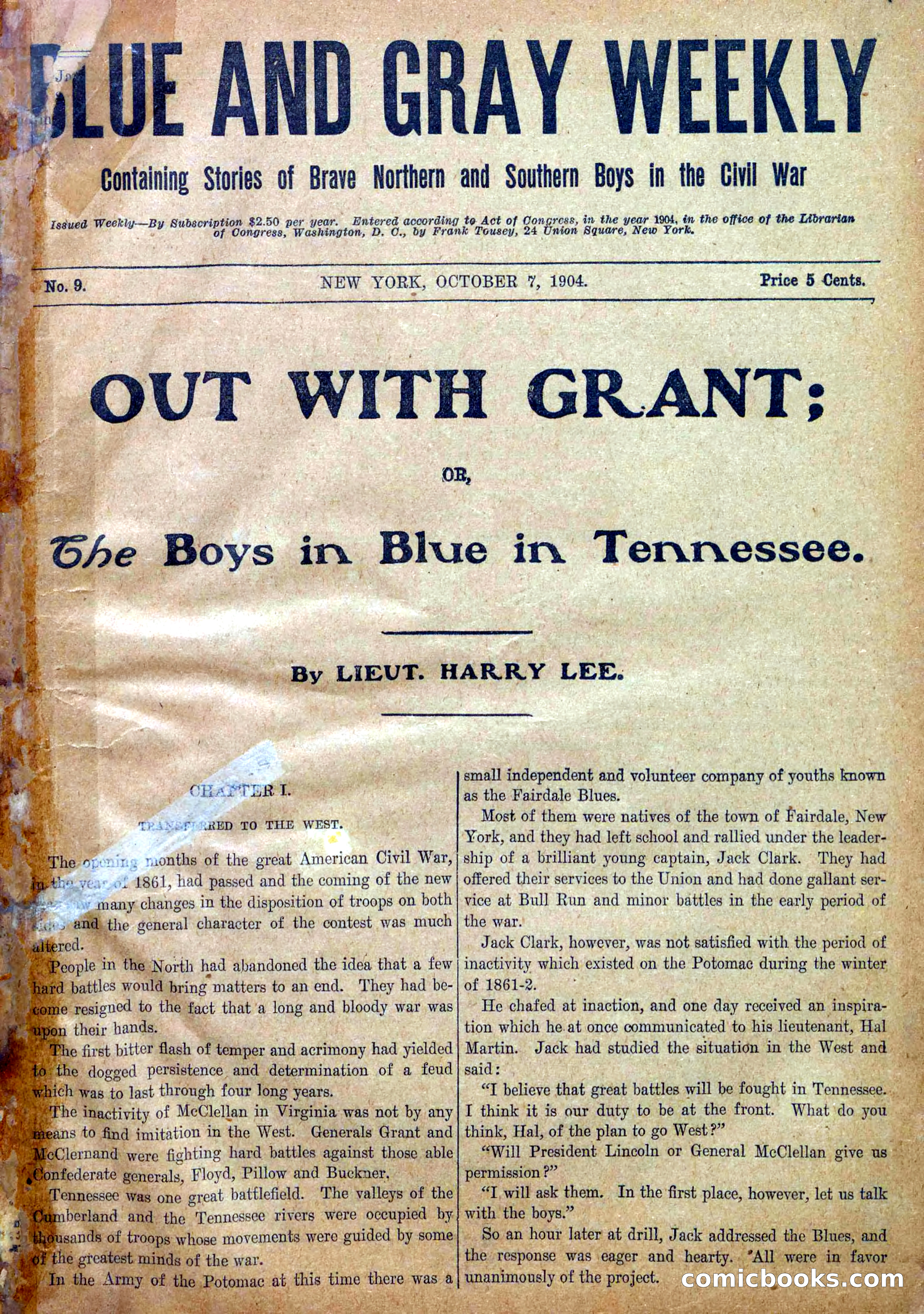 Blue and Gray Weekly, No. 9 — page 3 of 30