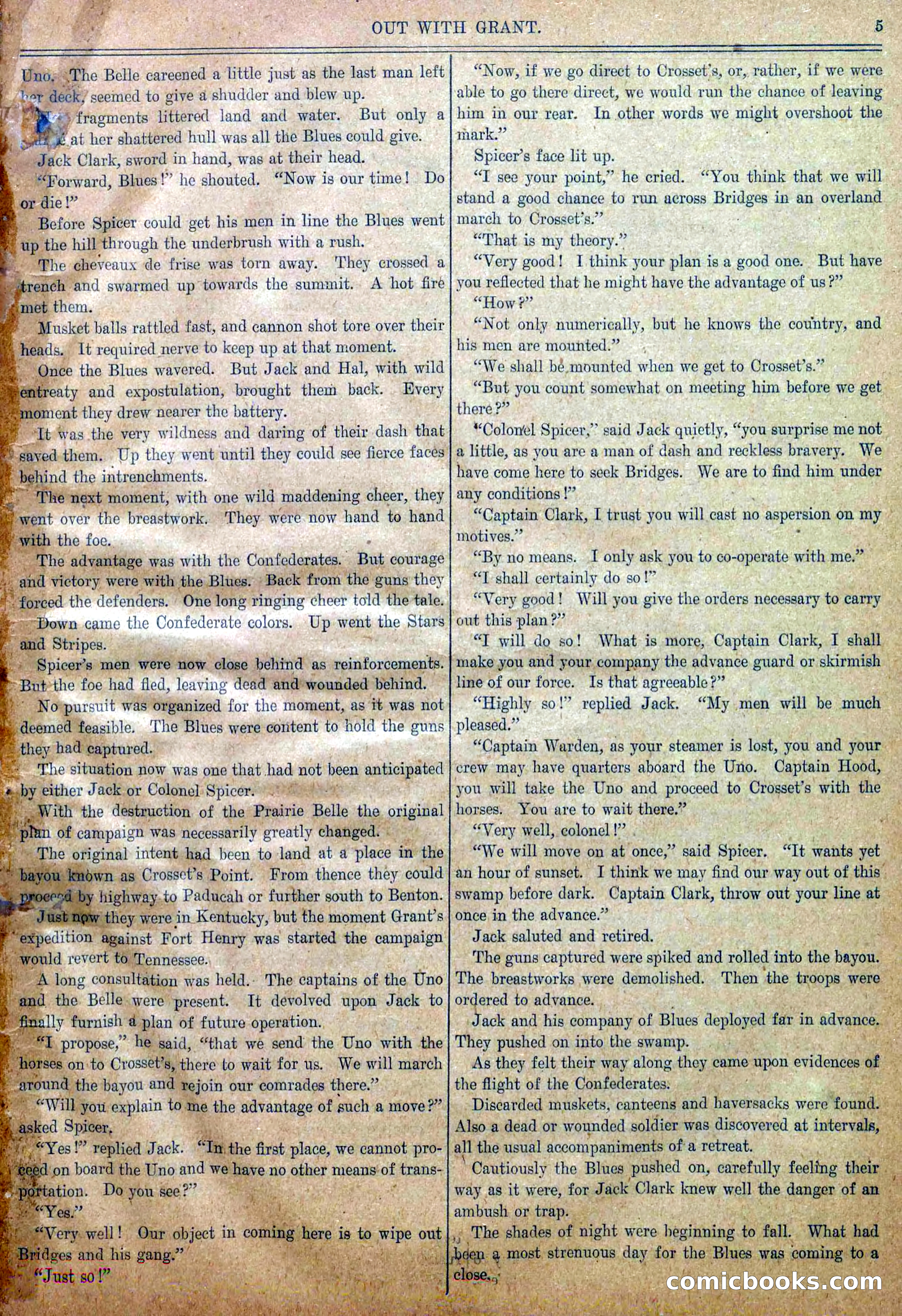 Blue and Gray Weekly, No. 9 — page 7 of 30