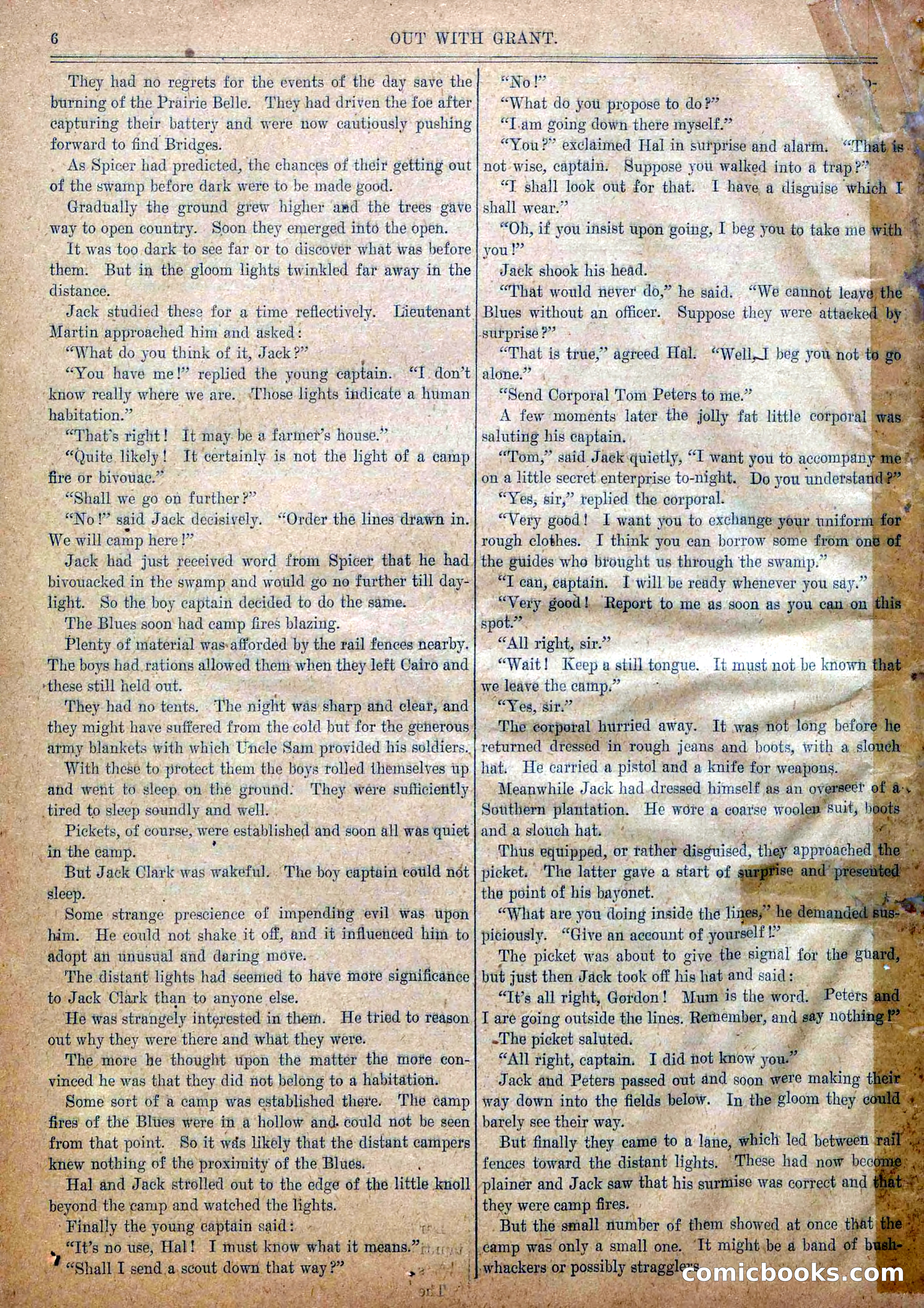 Blue and Gray Weekly, No. 9 — page 8 of 30