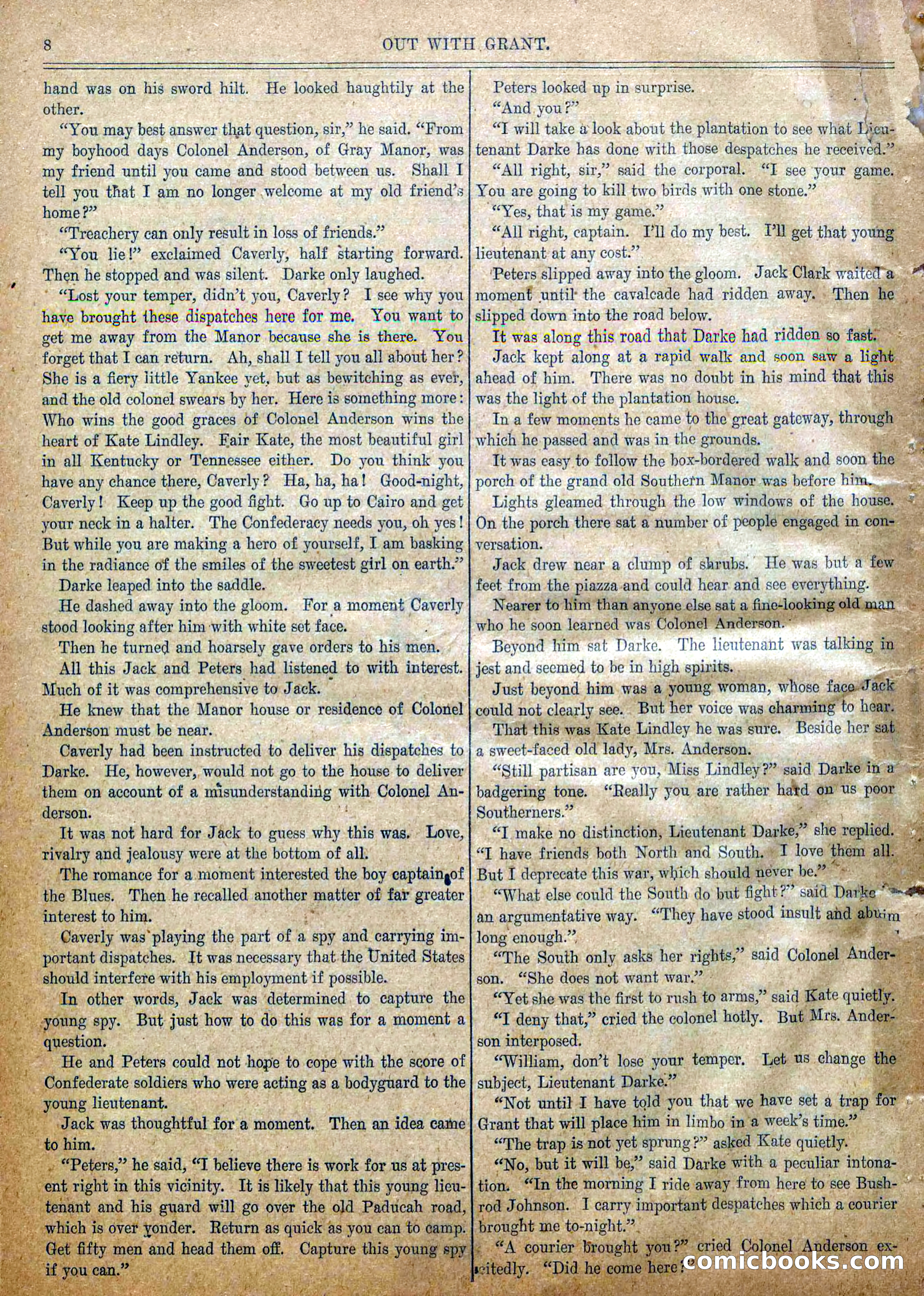 Blue and Gray Weekly, No. 9 — page 10 of 30