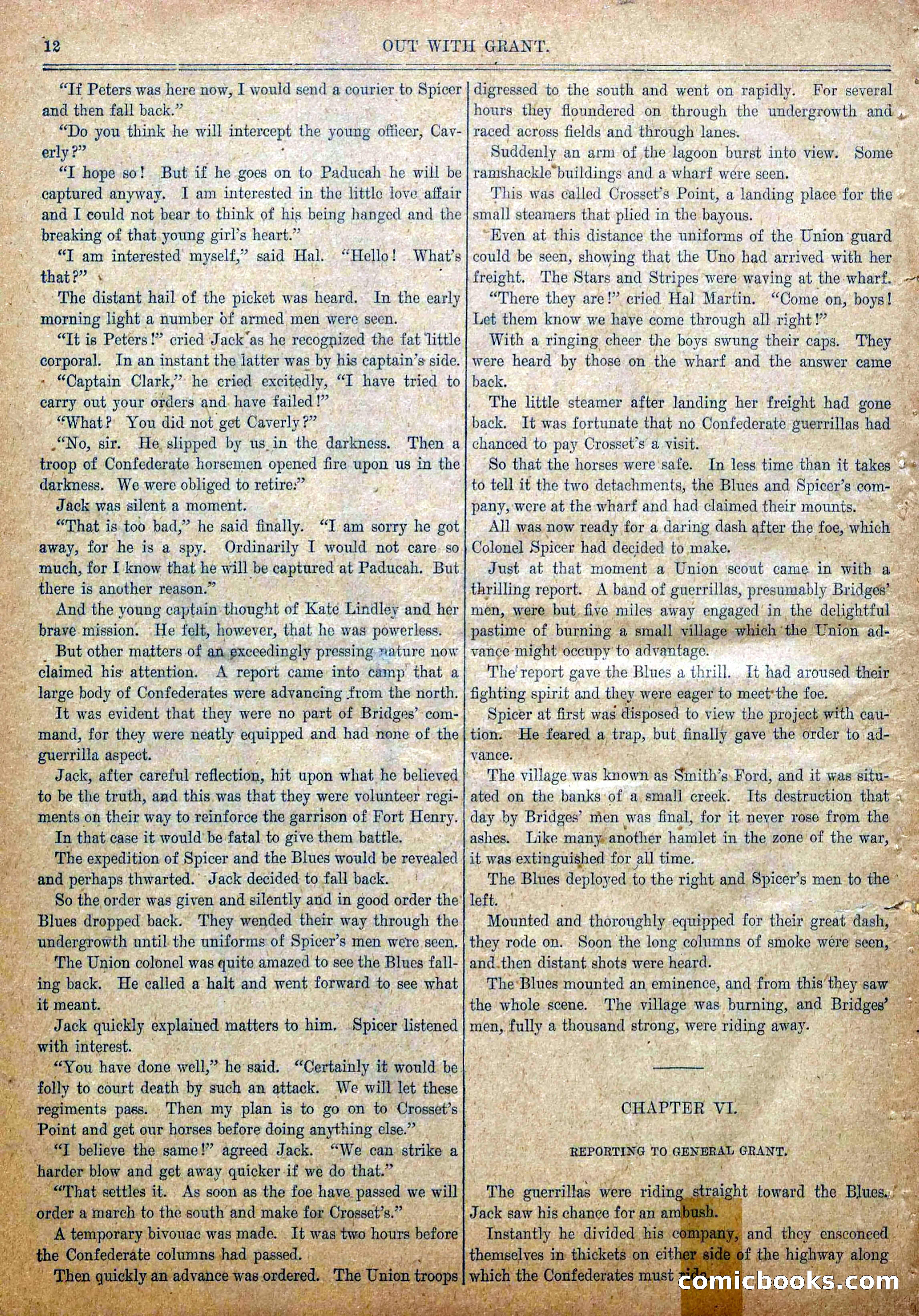 Blue and Gray Weekly, No. 9 — page 14 of 30