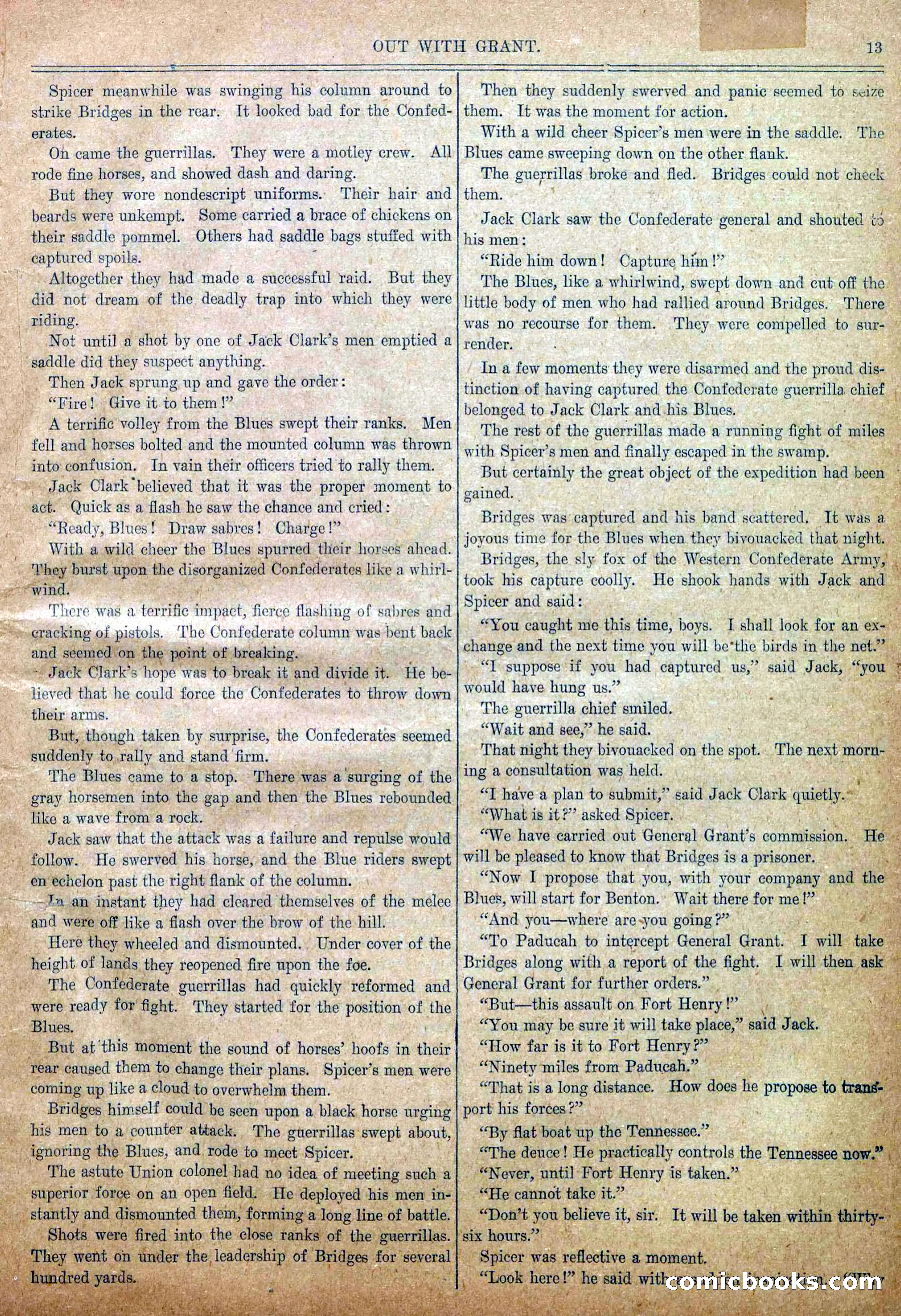 Blue and Gray Weekly, No. 9 — page 15 of 30