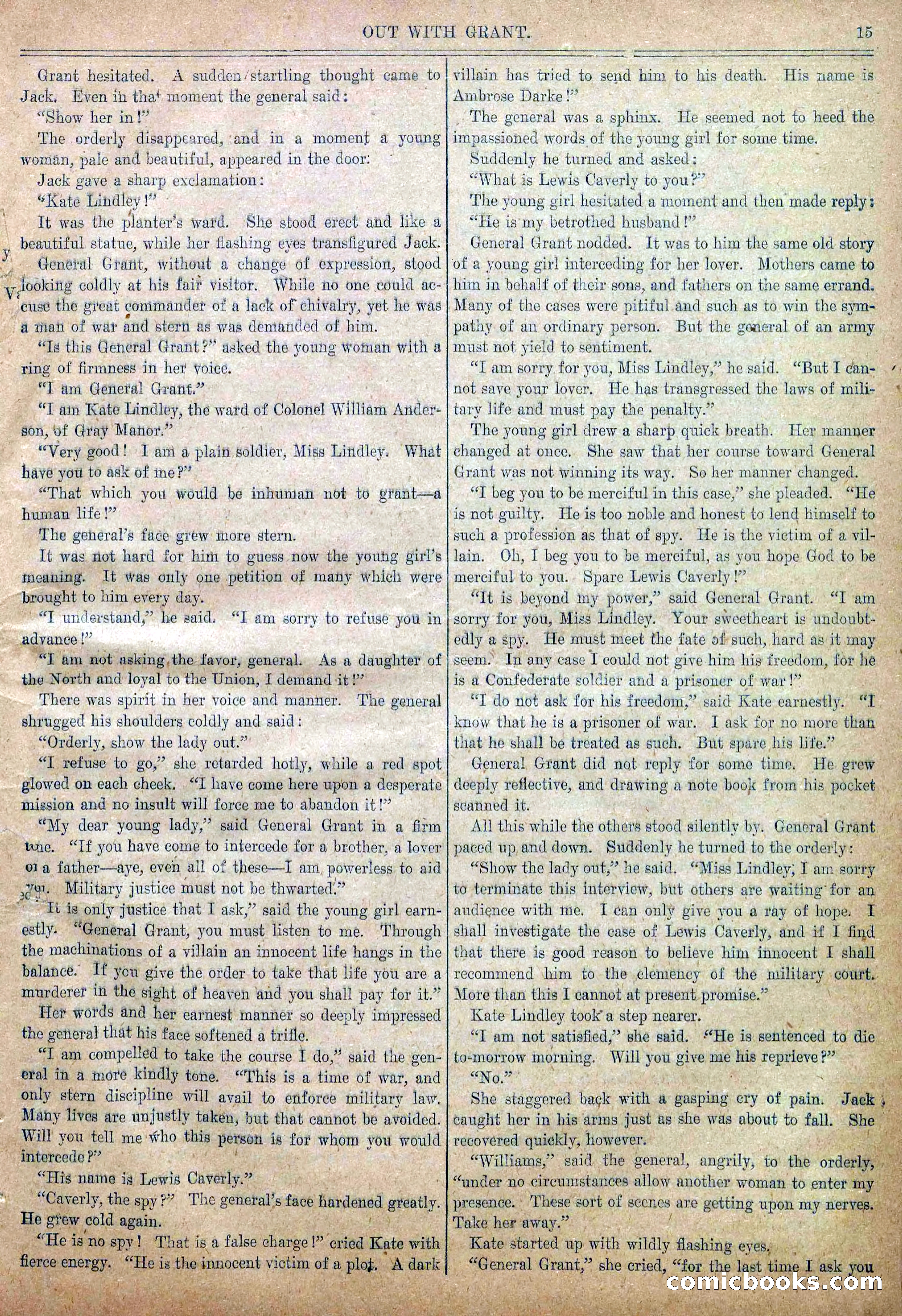 Blue and Gray Weekly, No. 9 — page 17 of 30