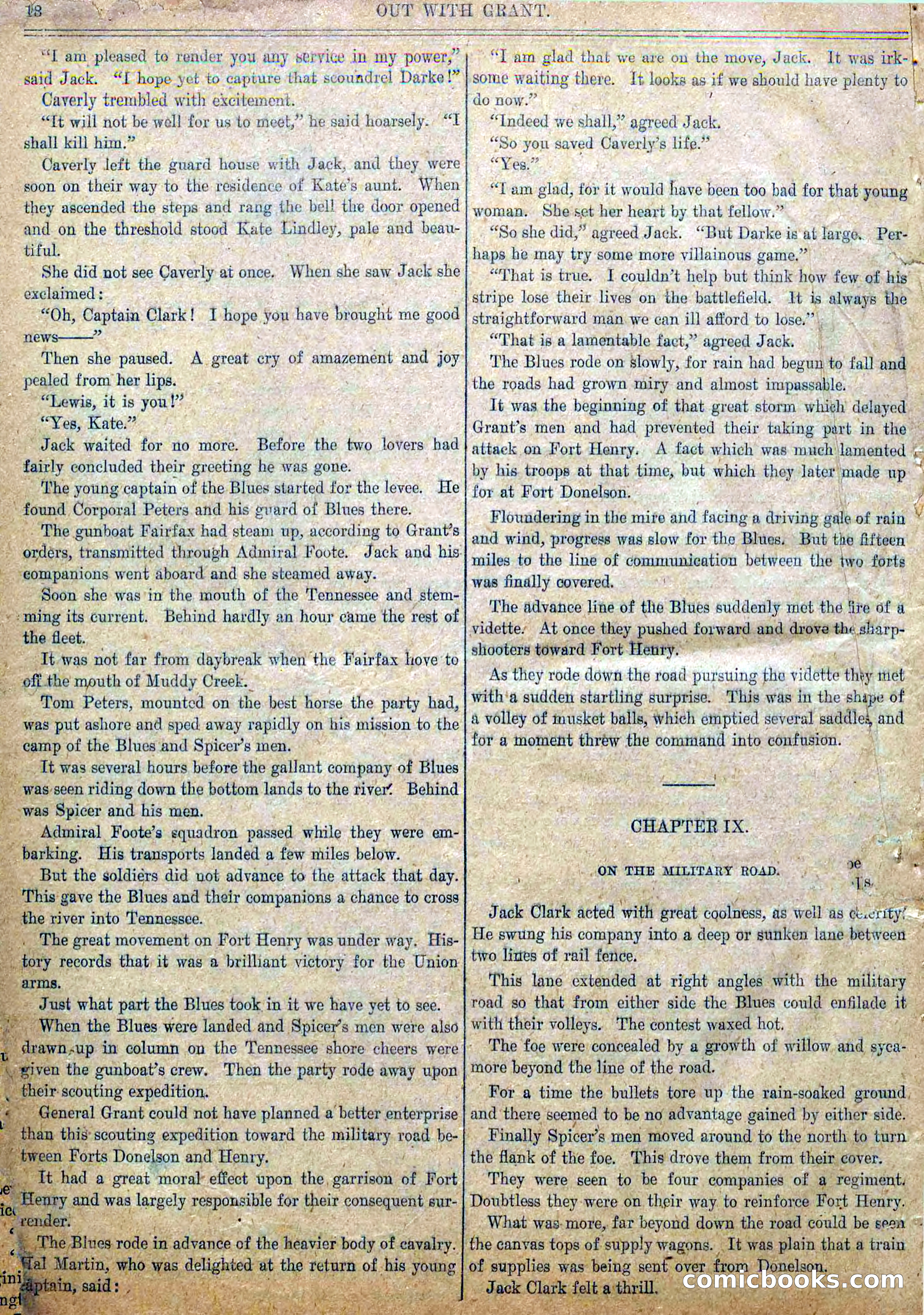 Blue and Gray Weekly, No. 9 — page 20 of 30