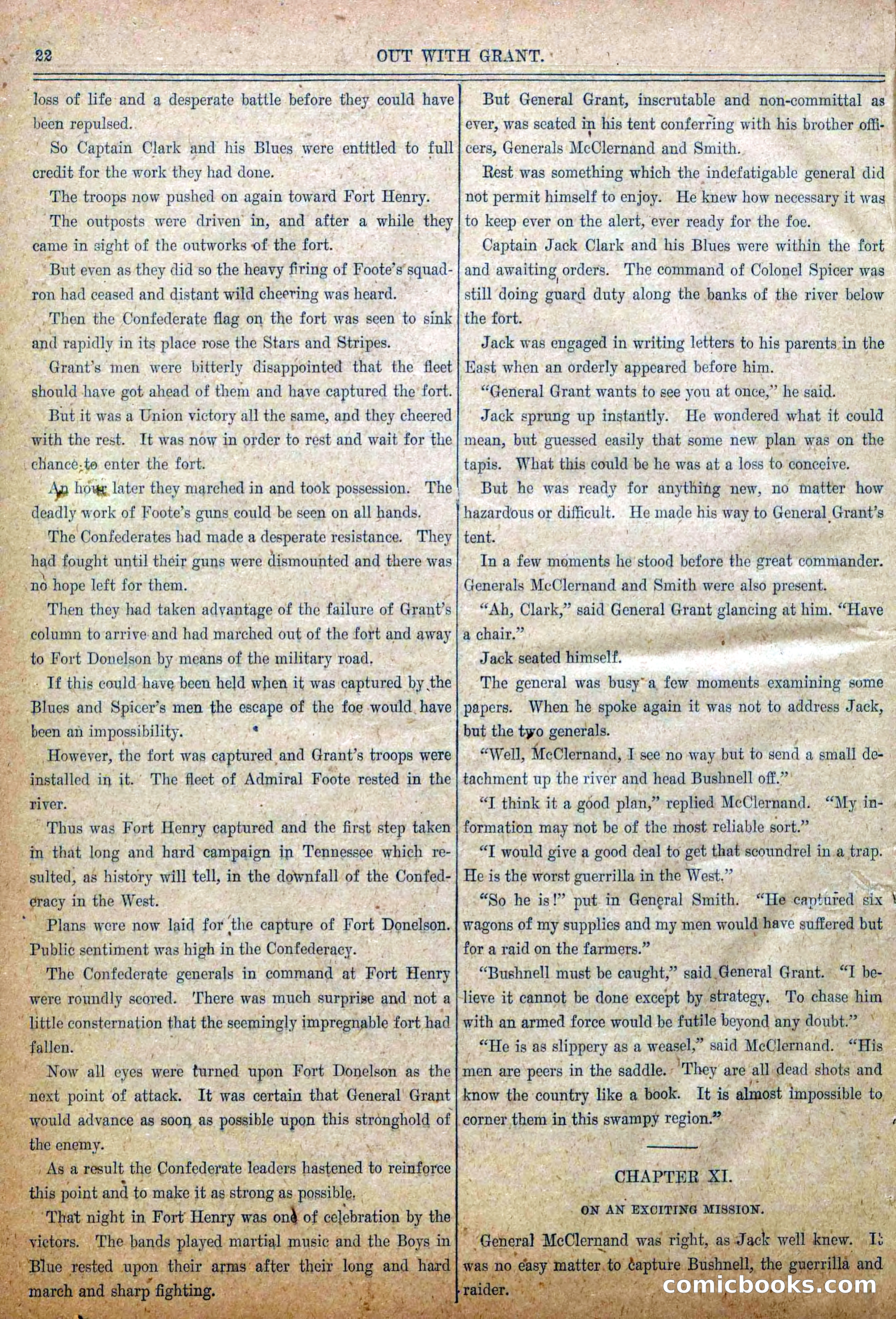 Blue and Gray Weekly, No. 9 — page 24 of 30