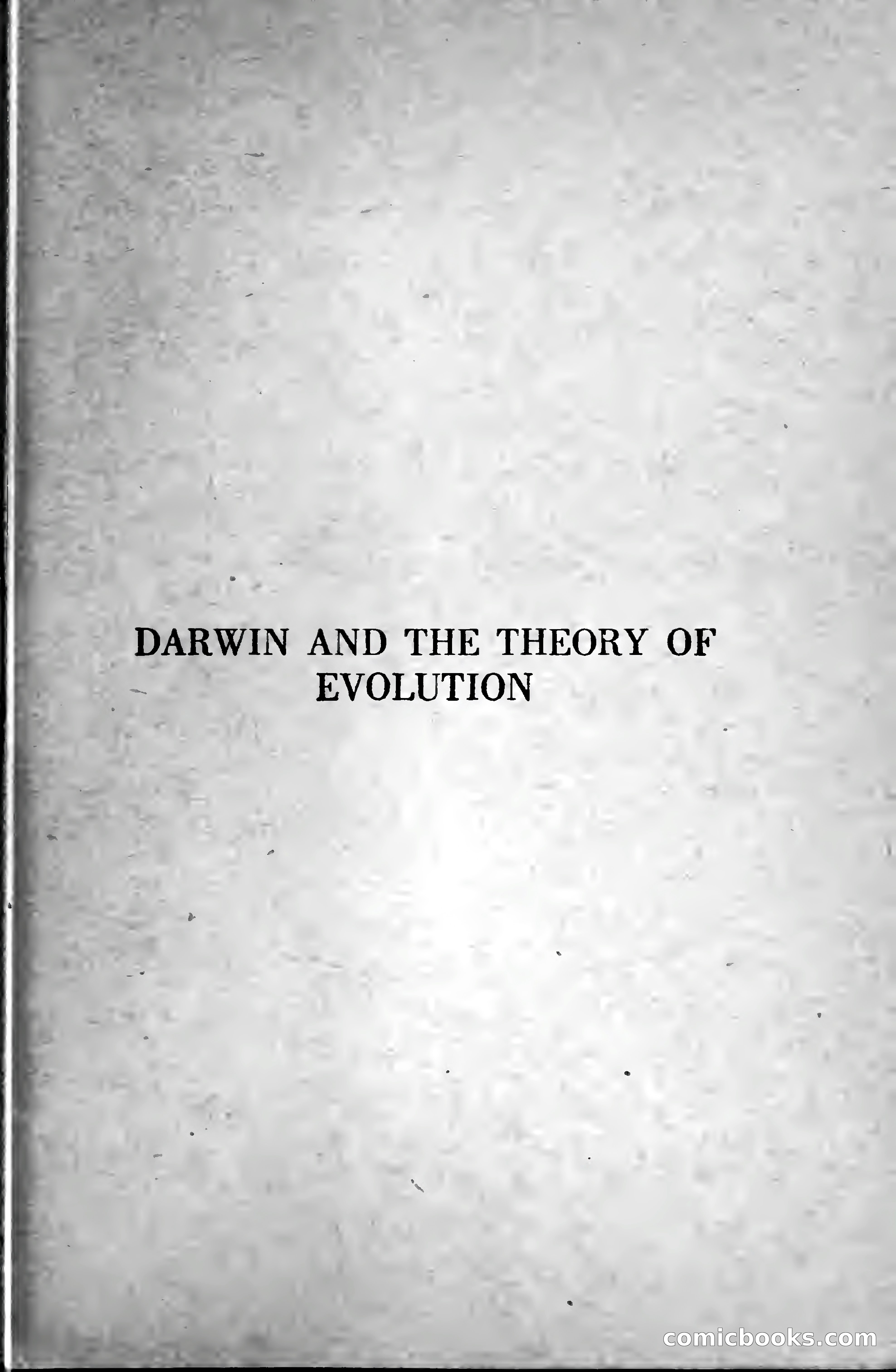 Little Blue Book No. 568: Darwin and the Theory of Evolution — page 5 of 400