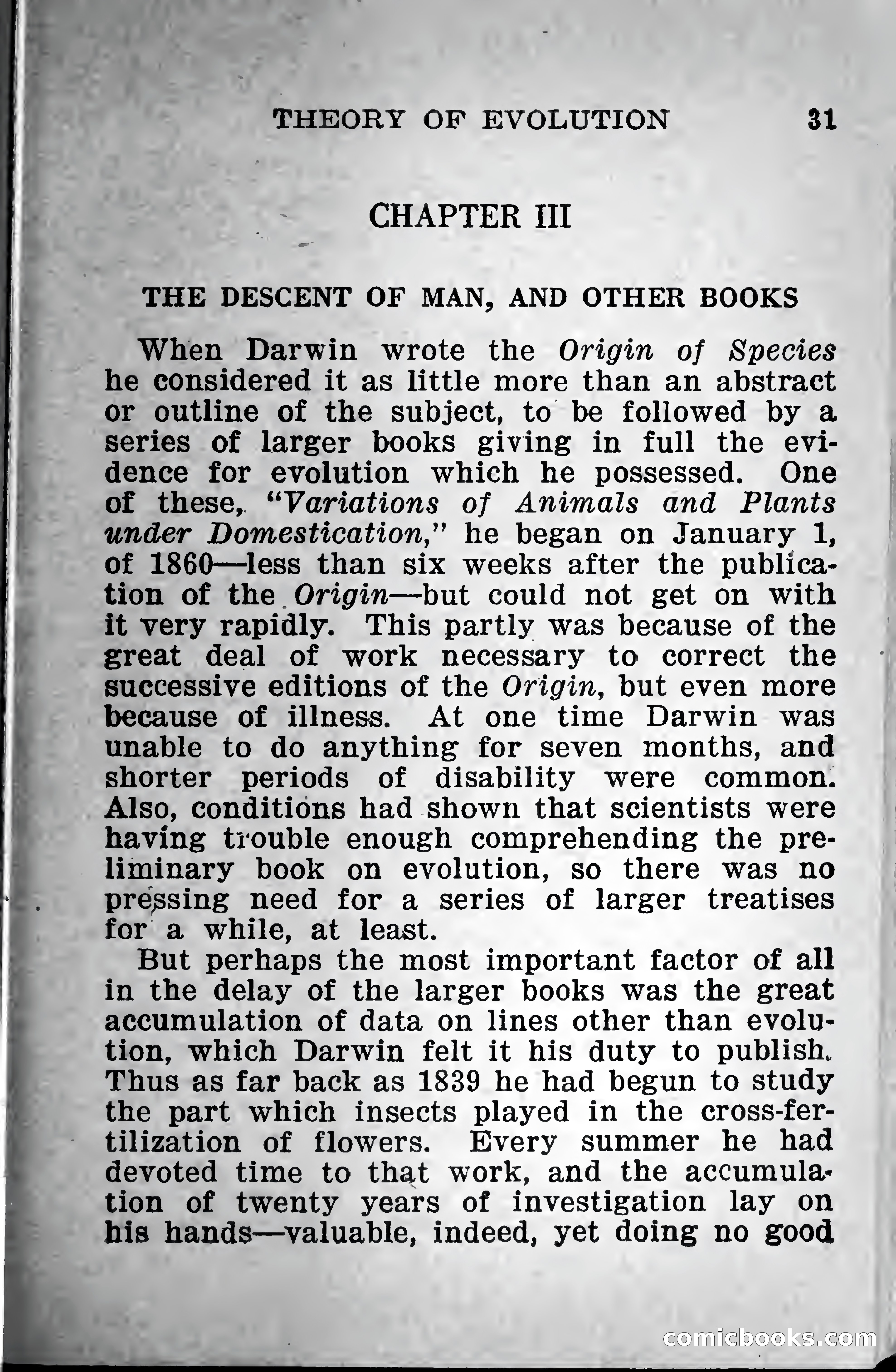 Little Blue Book No. 568: Darwin and the Theory of Evolution — page 33 of 400