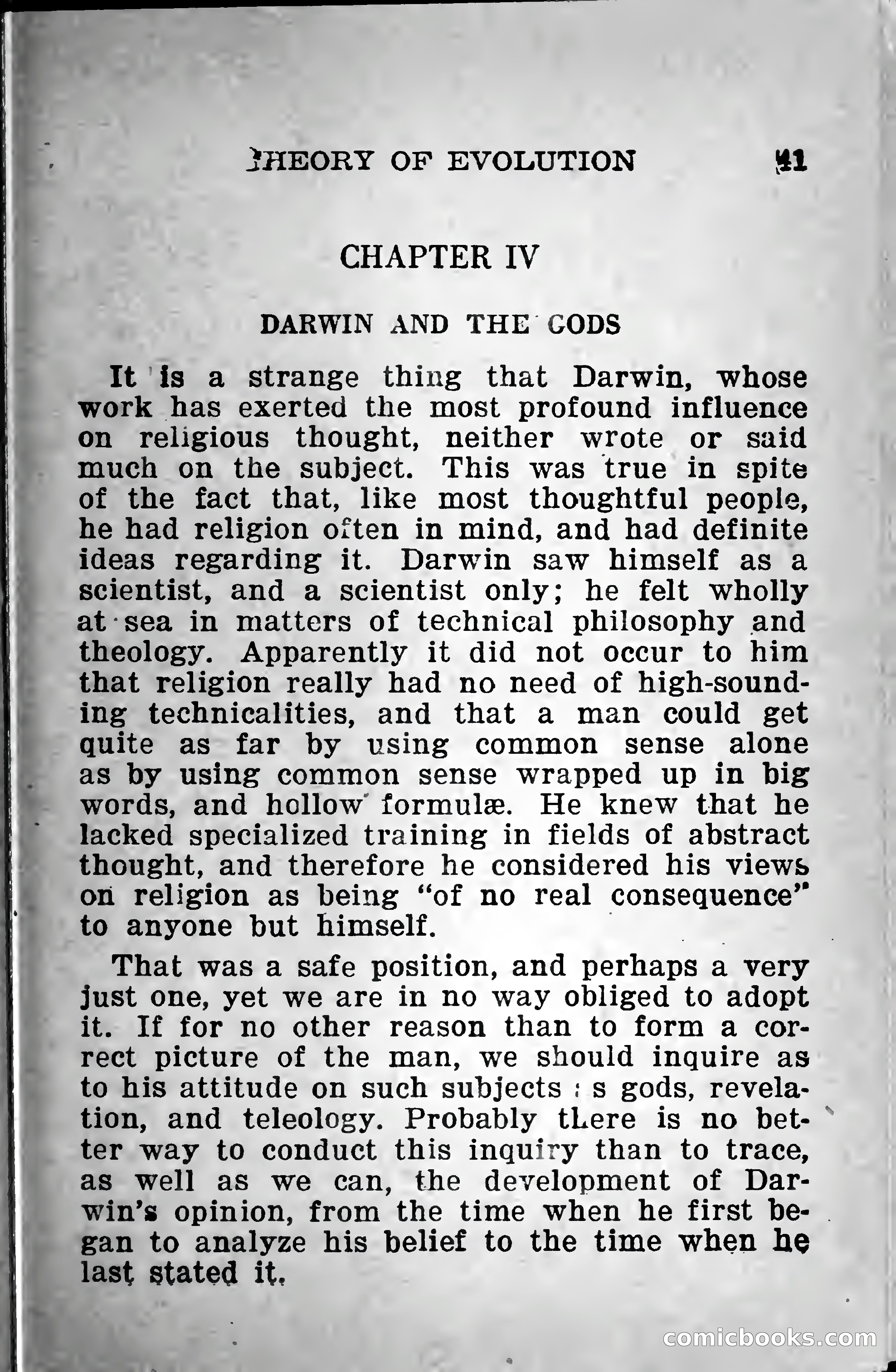 Little Blue Book No. 568: Darwin and the Theory of Evolution — page 43 of 400