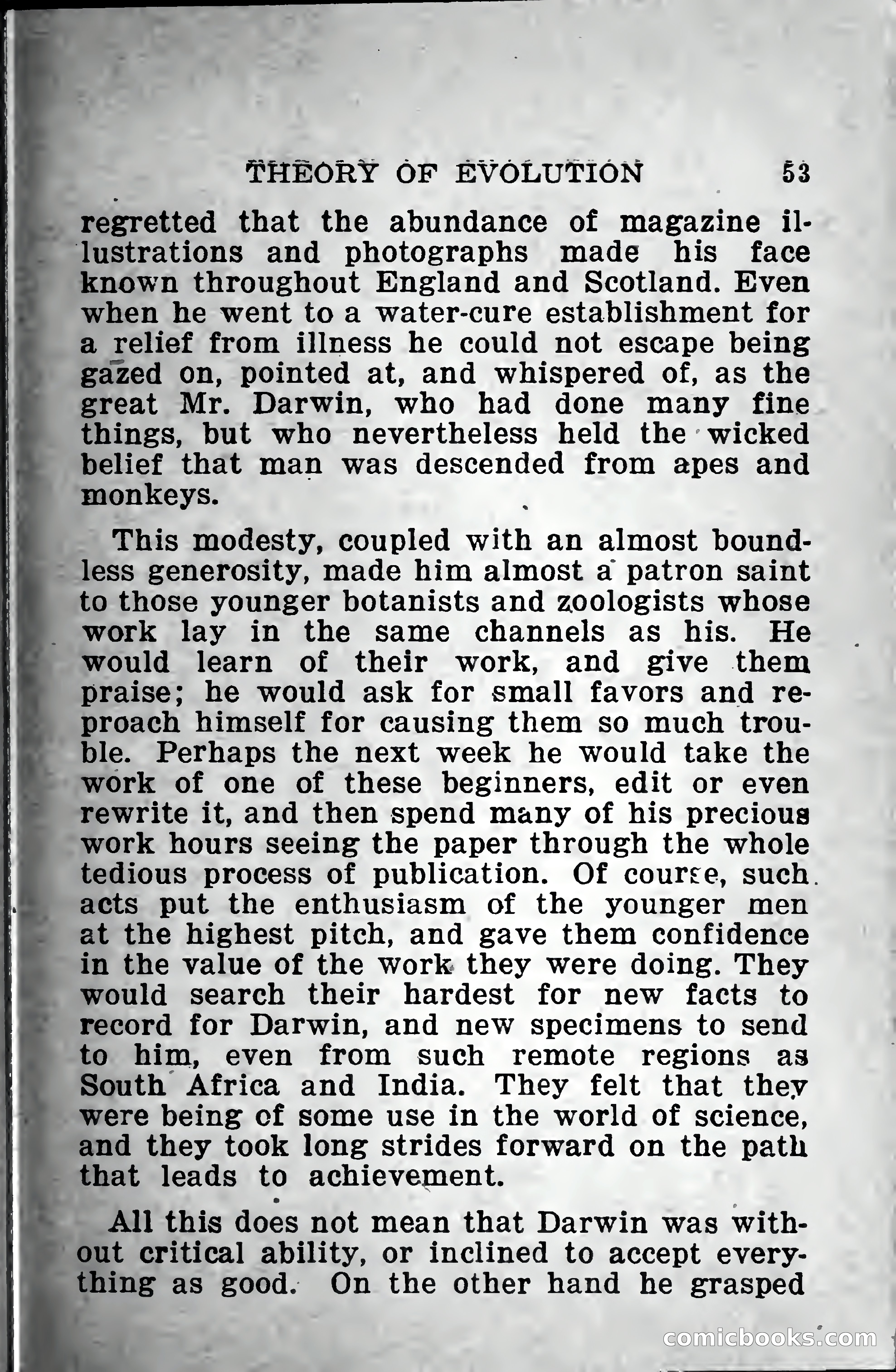 Little Blue Book No. 568: Darwin and the Theory of Evolution — page 55 of 400