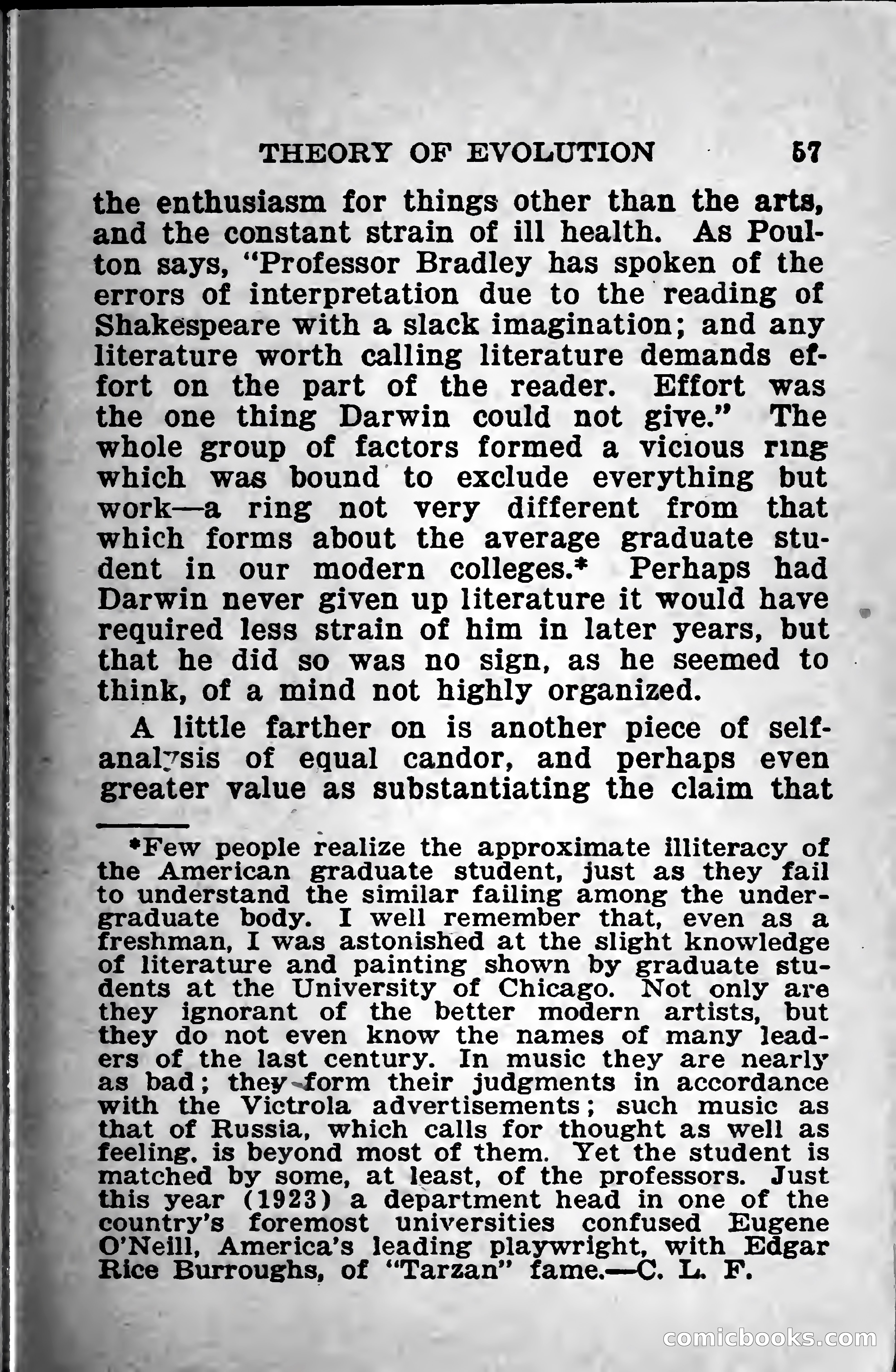 Little Blue Book No. 568: Darwin and the Theory of Evolution — page 59 of 400