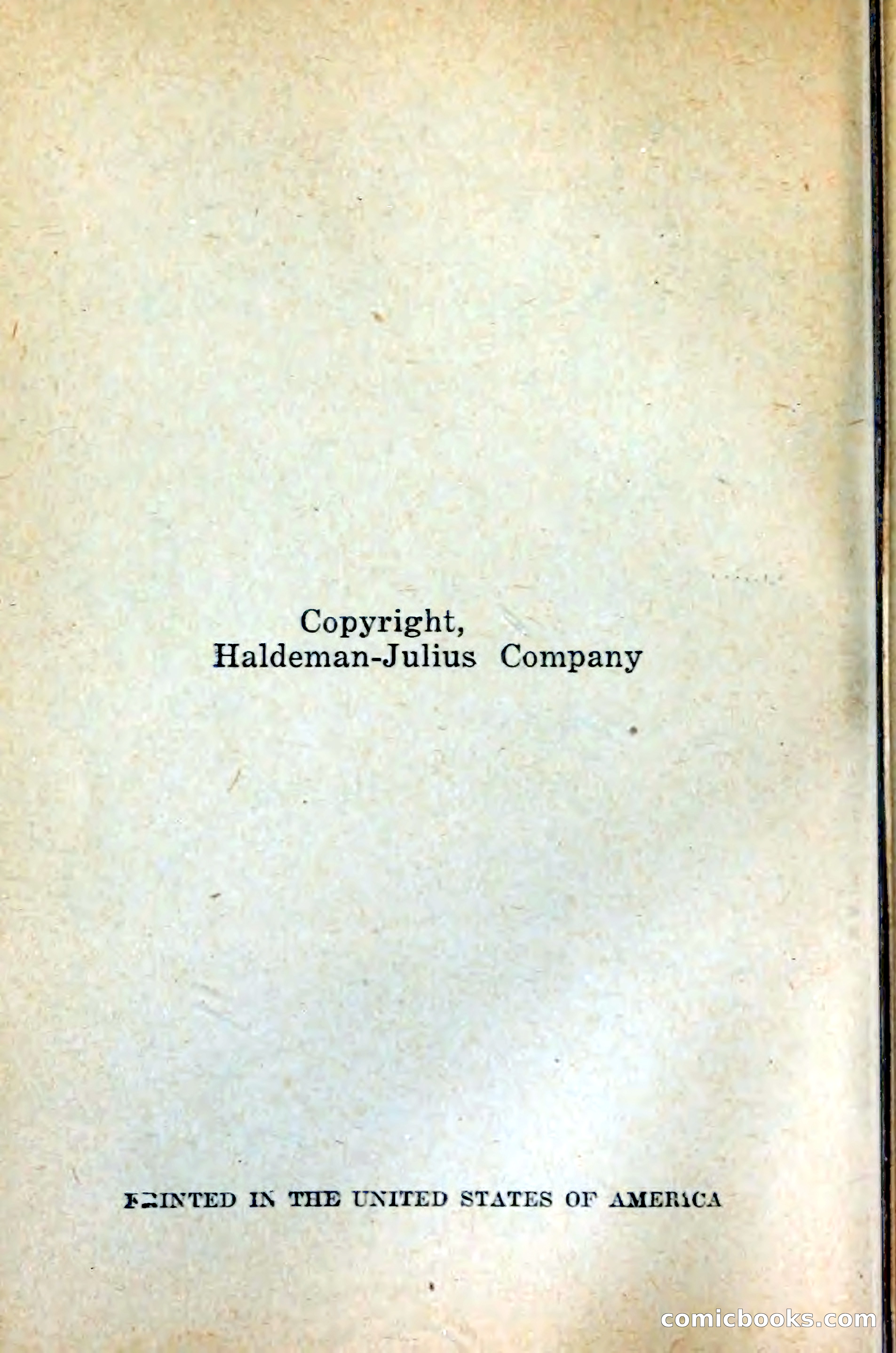 Little Blue Book No. 568: Darwin and the Theory of Evolution — page 172 of 400