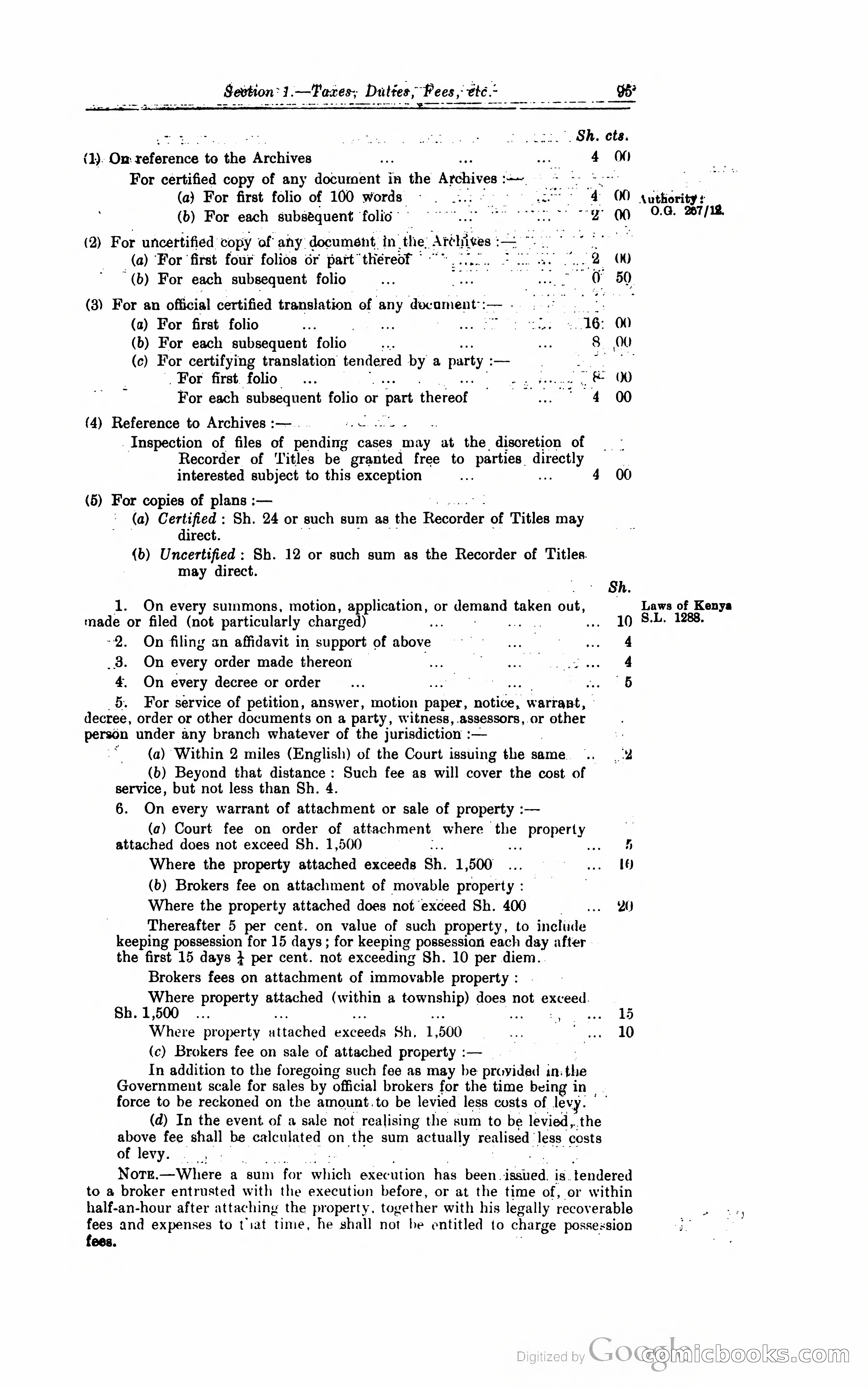 Kenya Colony and Protectorate Blue Book — page 108 of 400