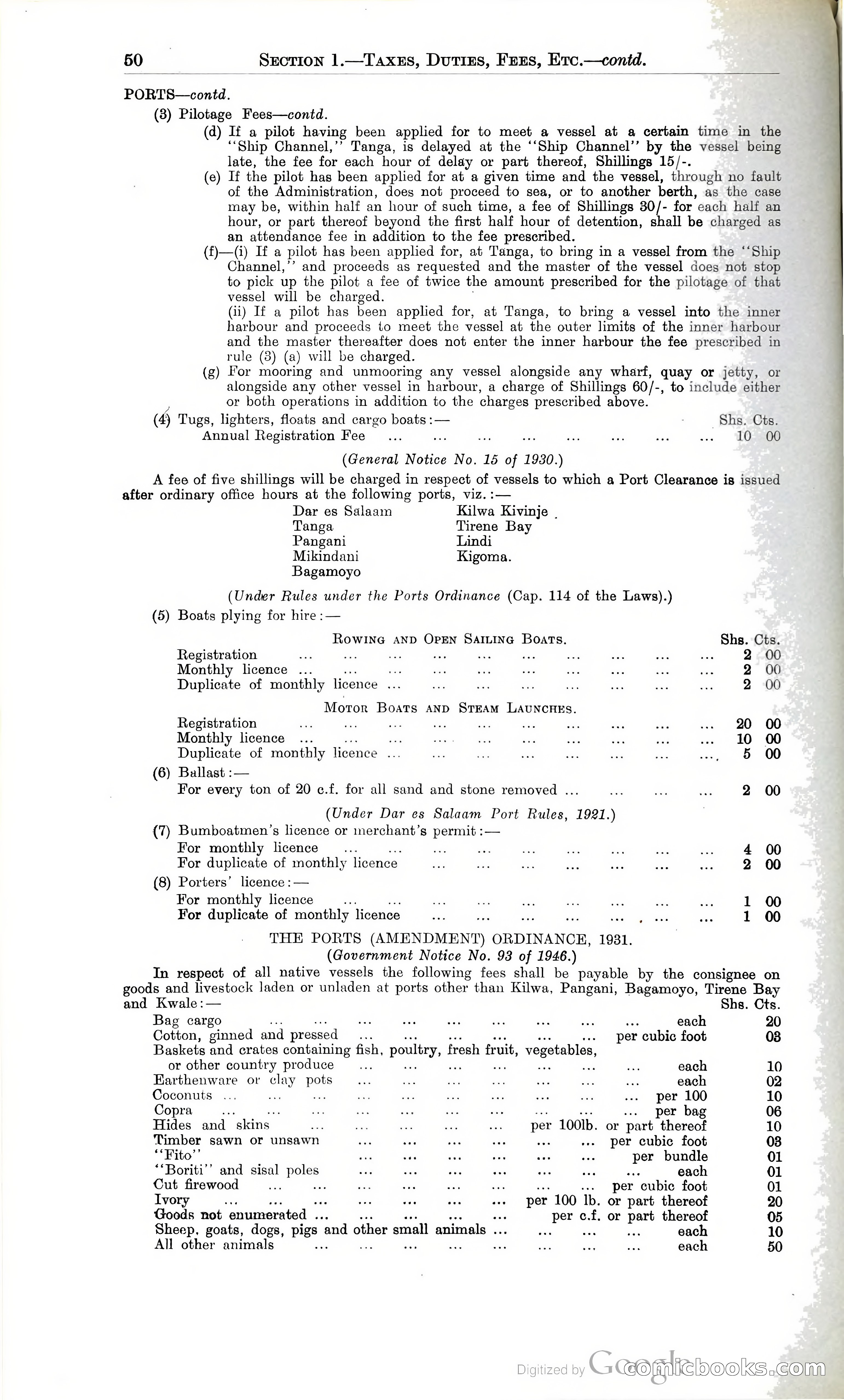 Tanganyika Territory Blue Book for the year ended 31st December 1947 — page 59 of 399