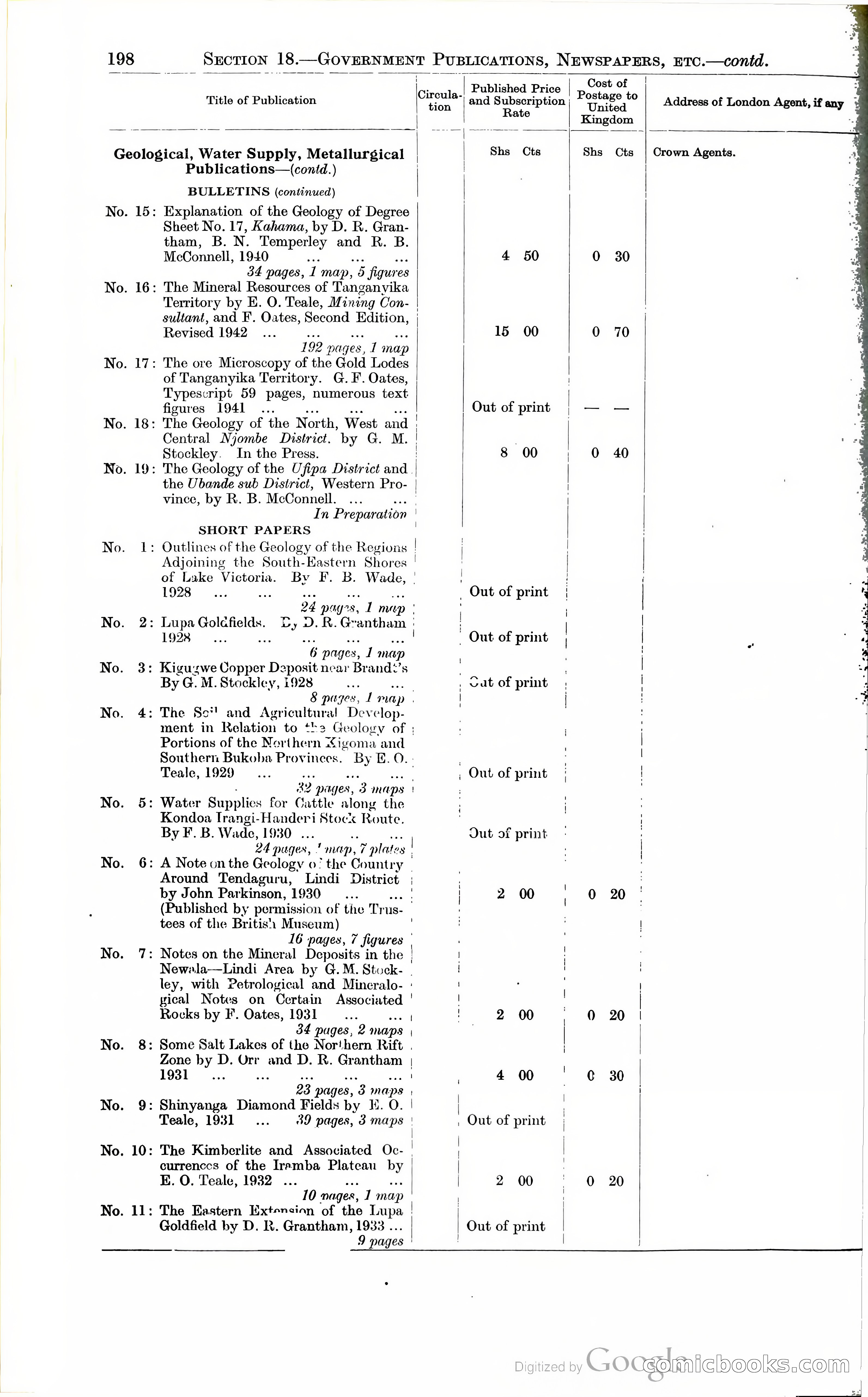 Tanganyika Territory Blue Book for the year ended 31st December 1947 — page 207 of 399