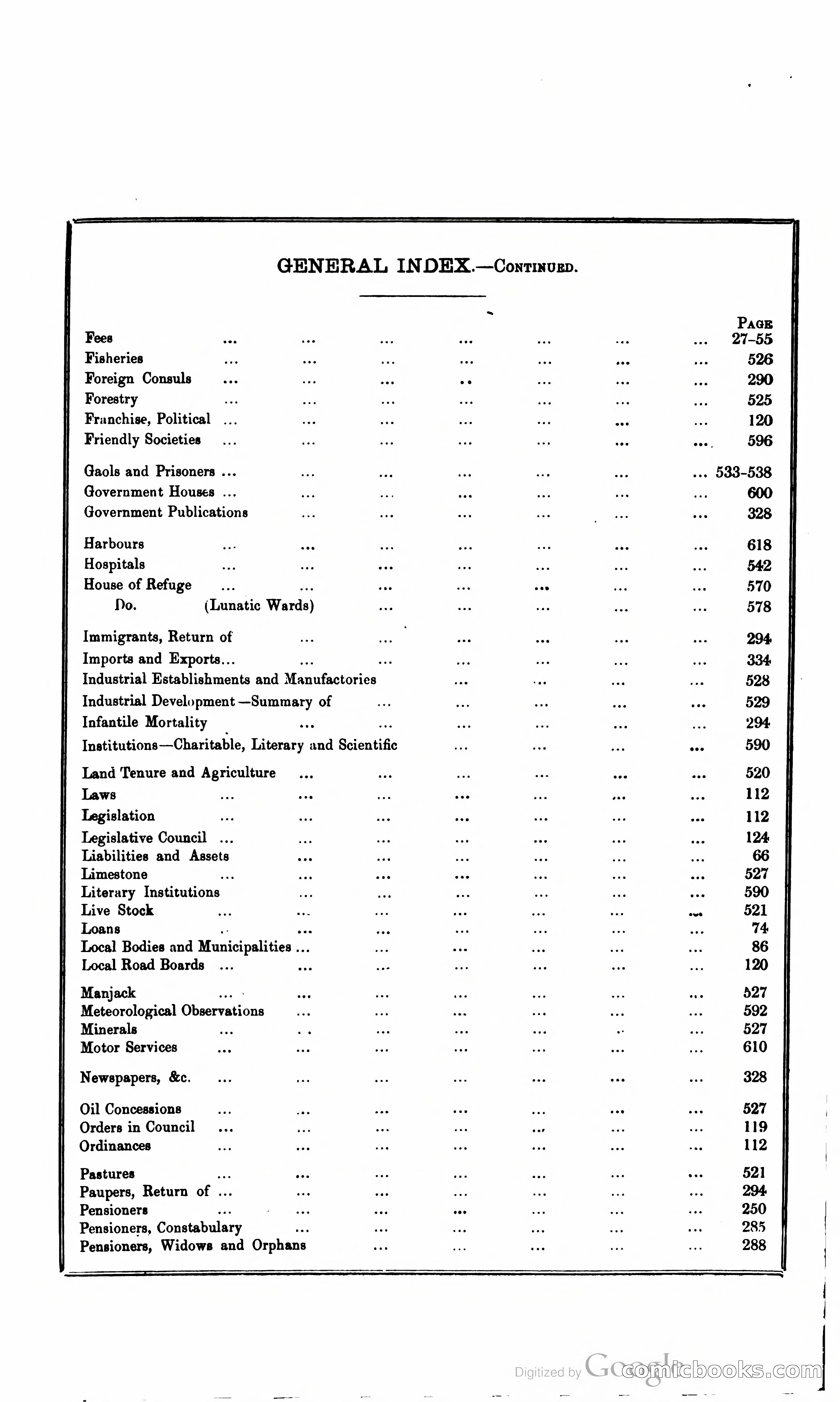 Trinidad and Tobago Blue Book, 1925 — page 11 of 400