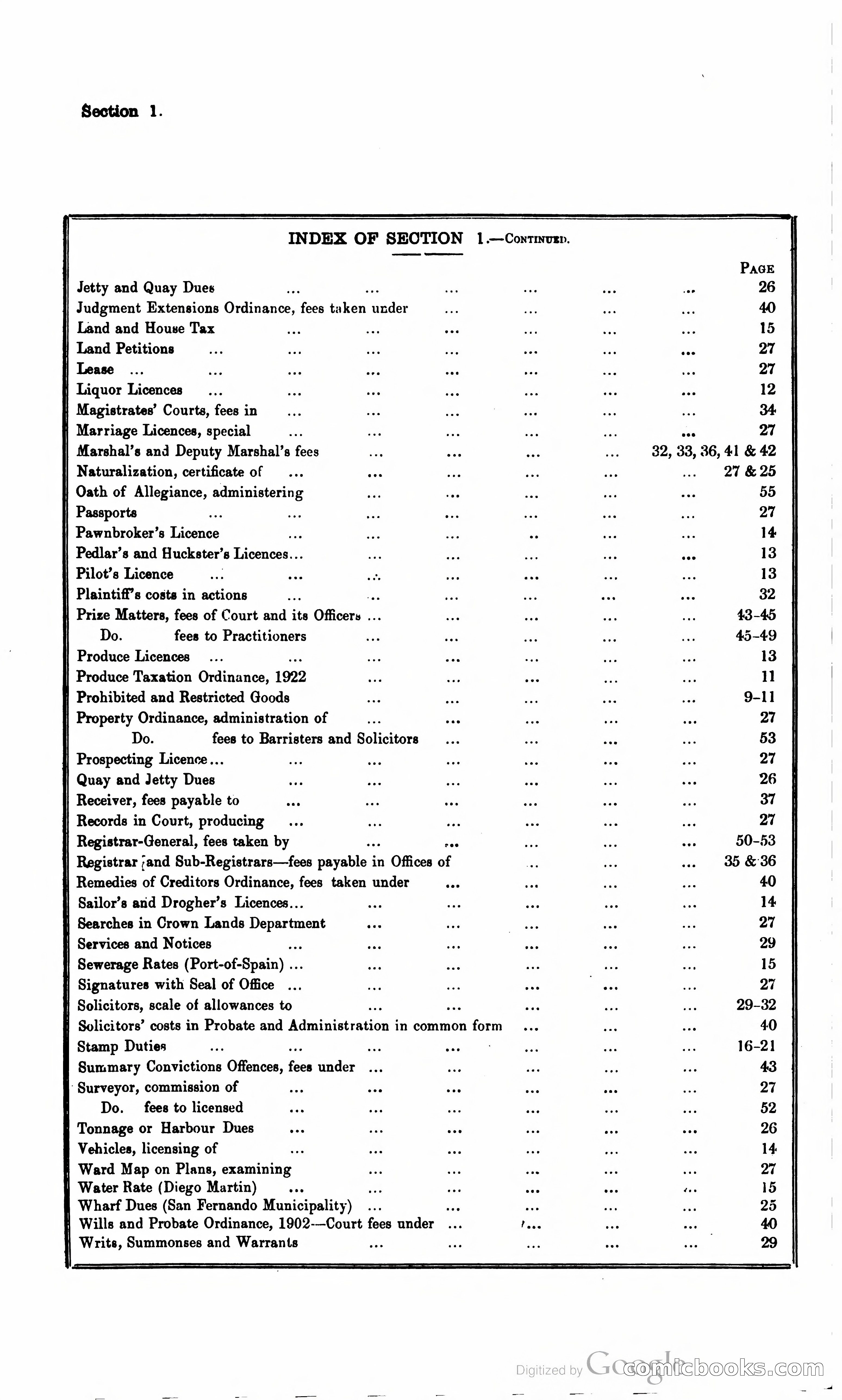 Trinidad and Tobago Blue Book, 1925 — page 15 of 400
