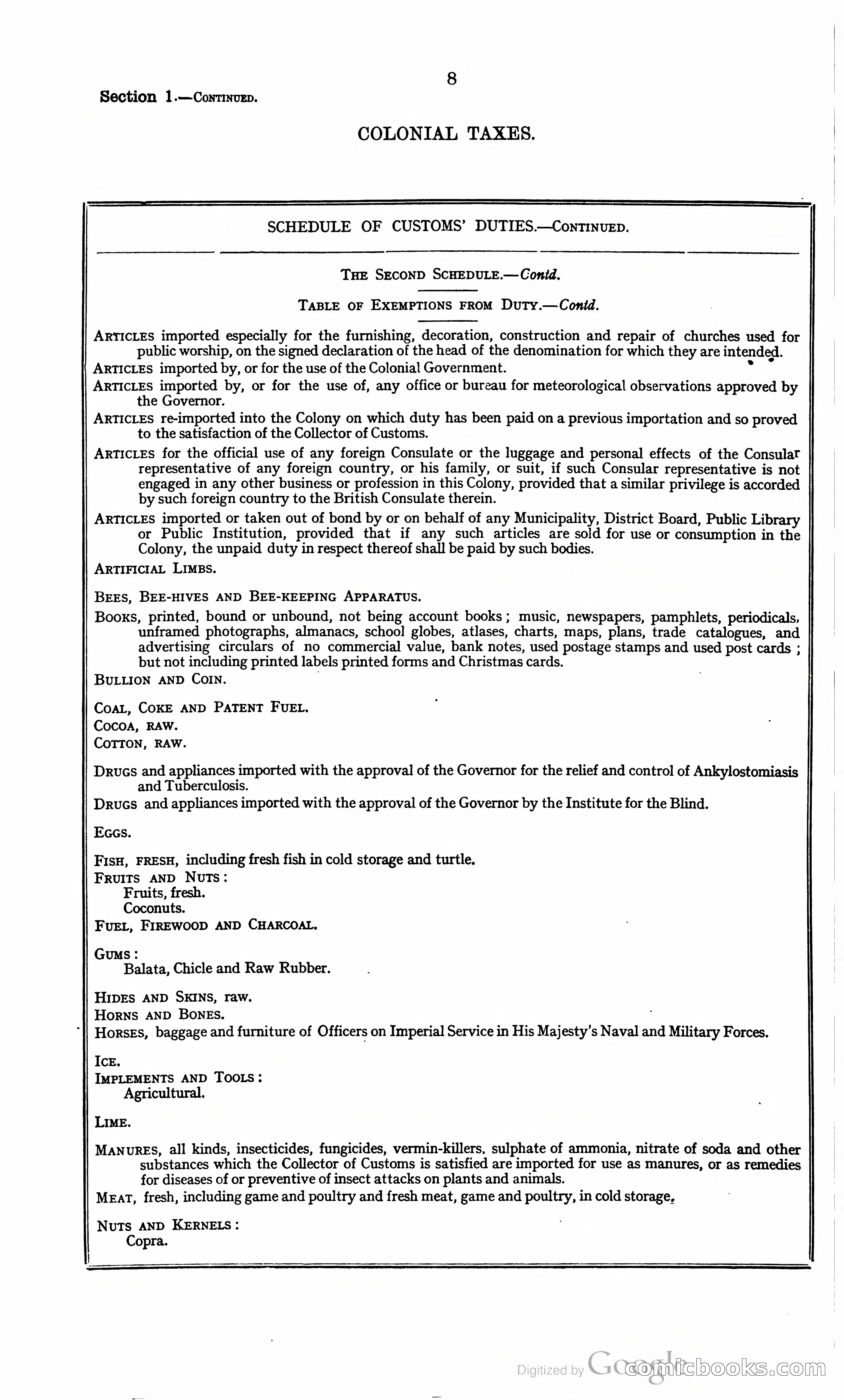 Trinidad and Tobago Blue Book, 1925 — page 23 of 400