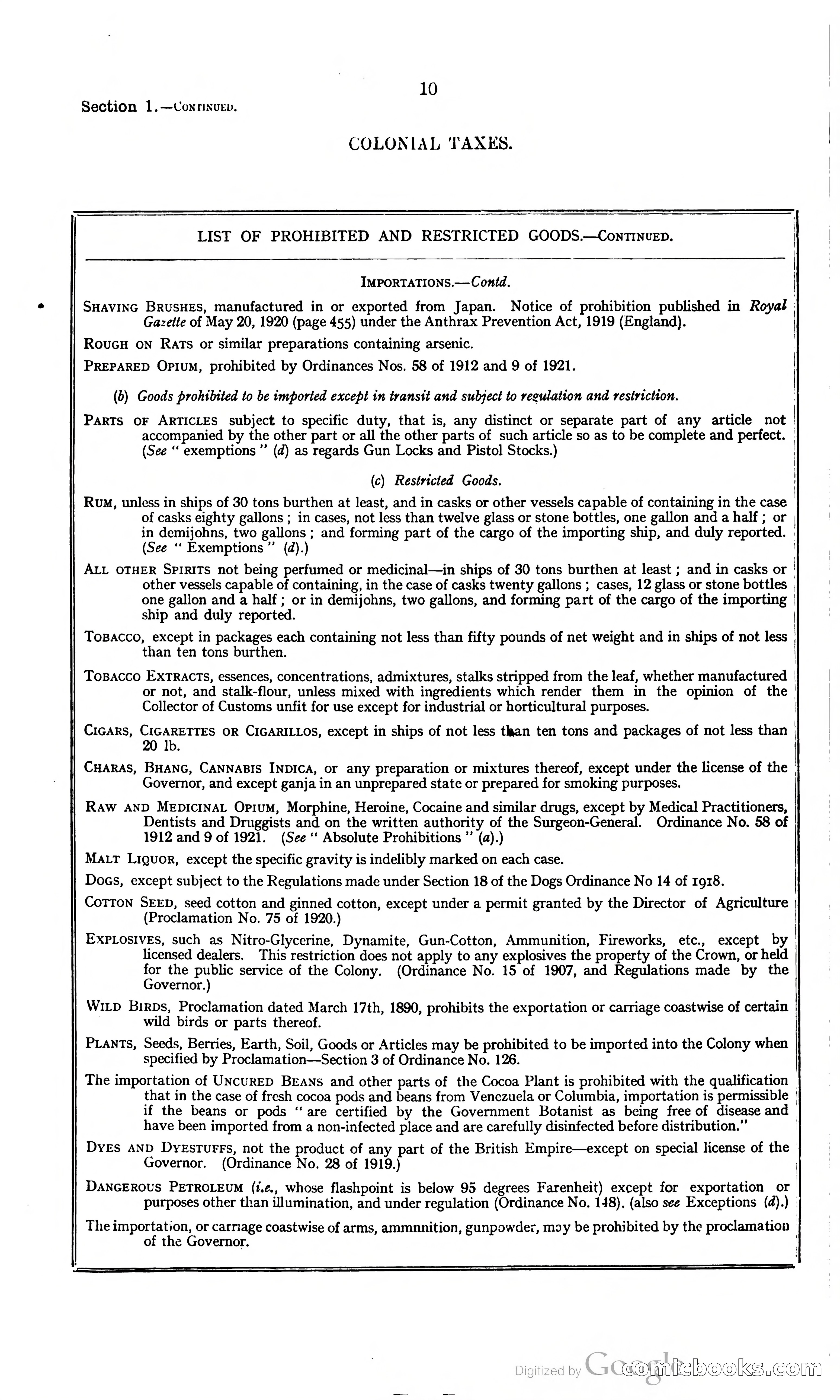 Trinidad and Tobago Blue Book, 1925 — page 25 of 400
