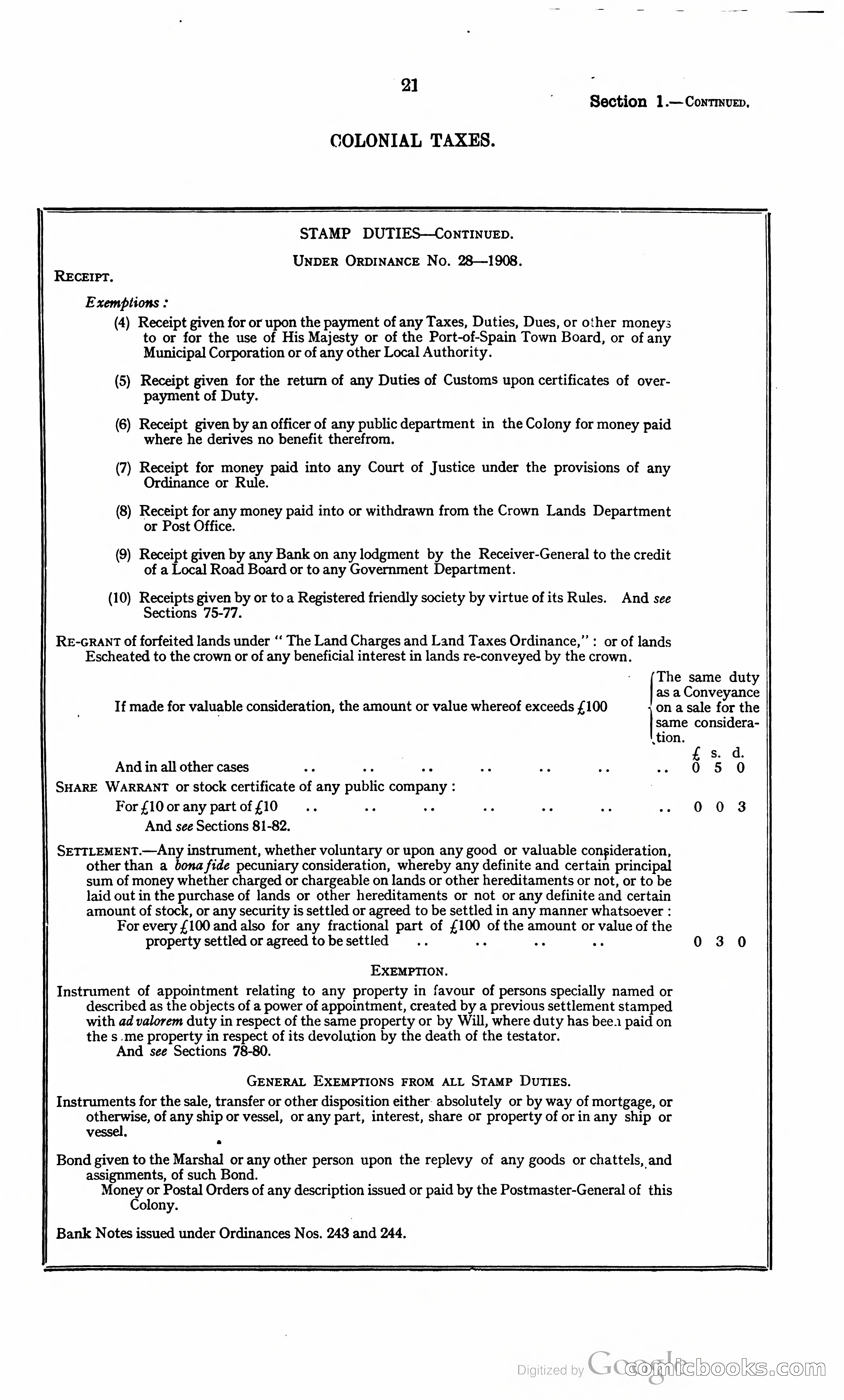 Trinidad and Tobago Blue Book, 1925 — page 36 of 400