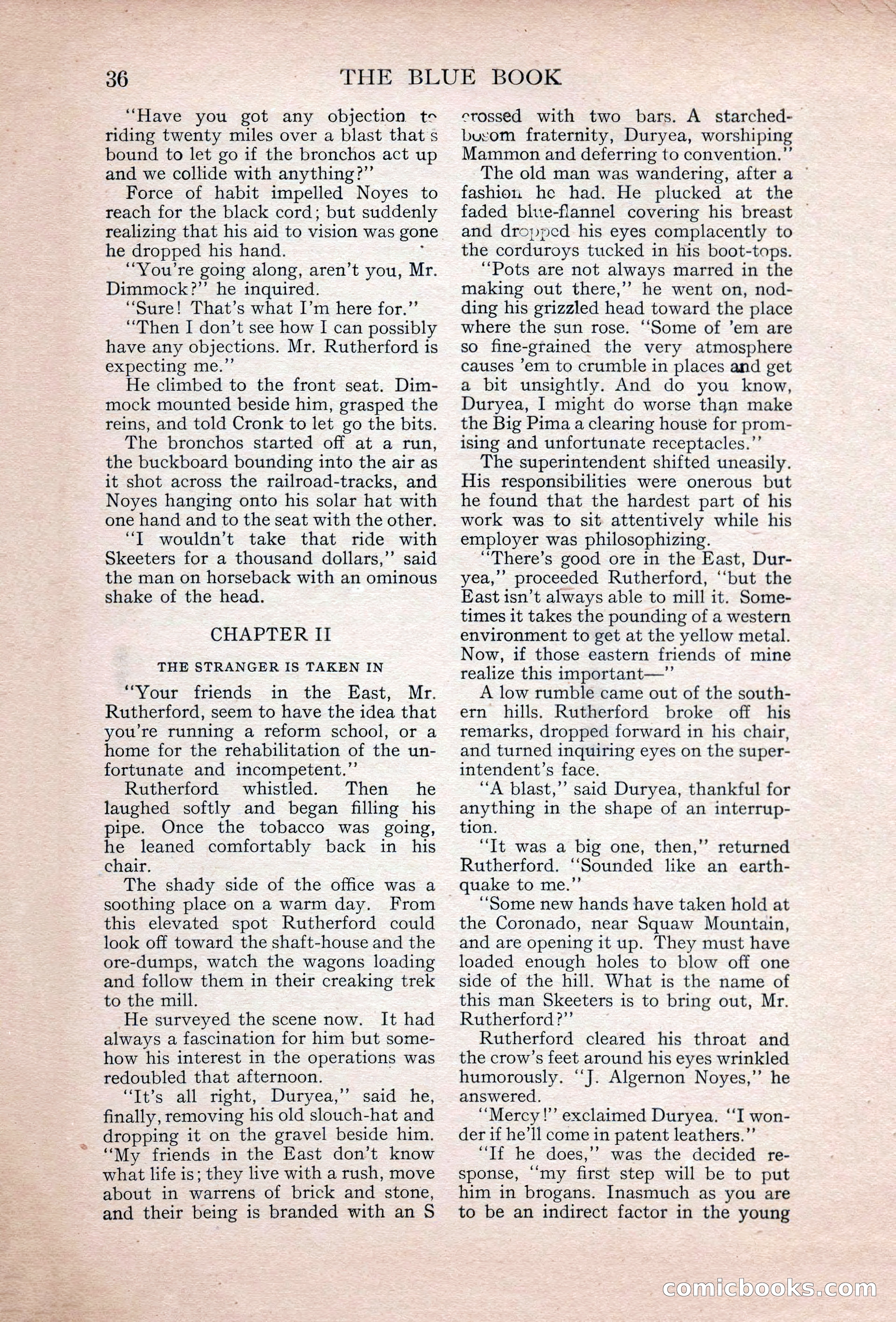The Blue Book Magazine, May 1907 — page 40 of 242
