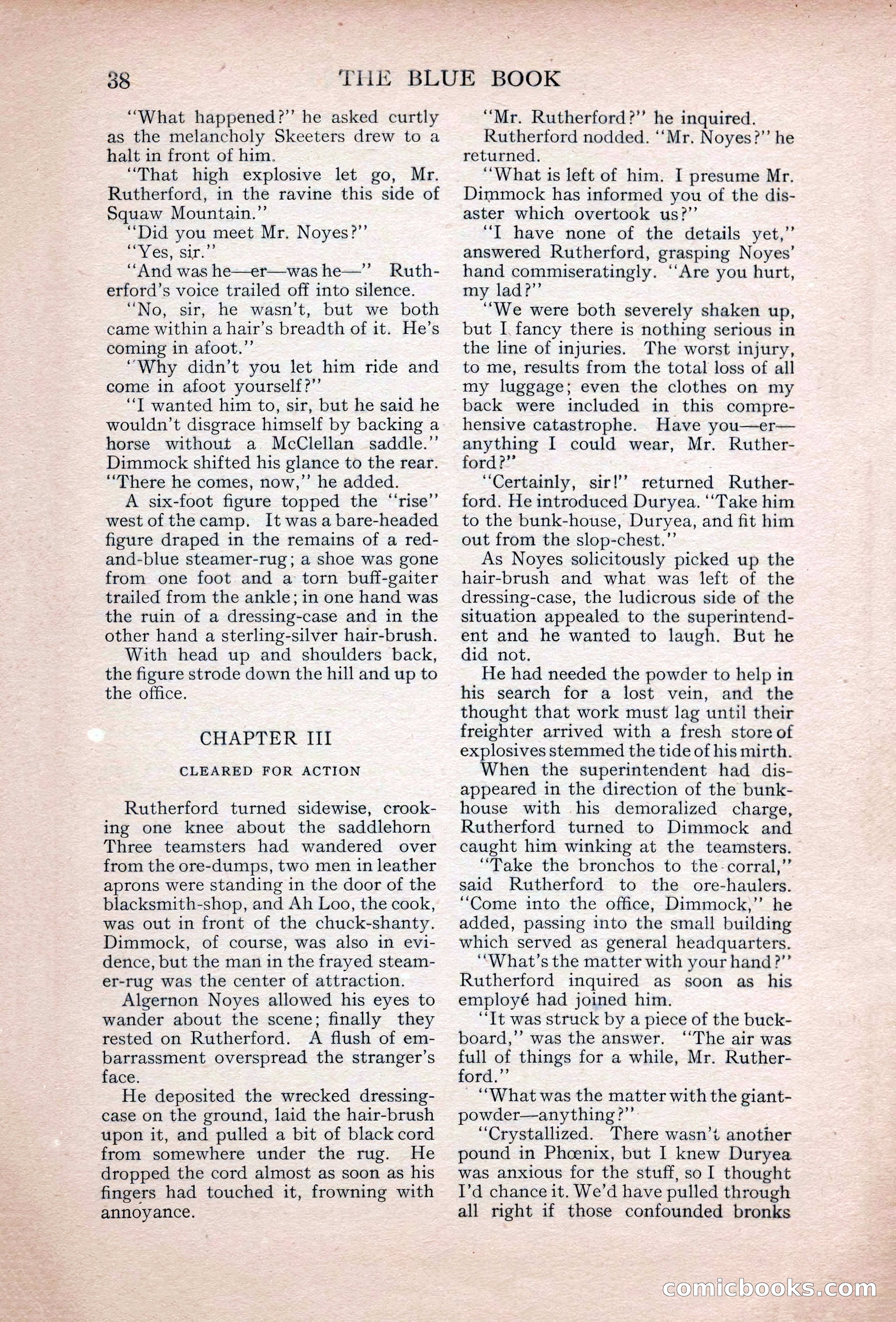 The Blue Book Magazine, May 1907 — page 42 of 242