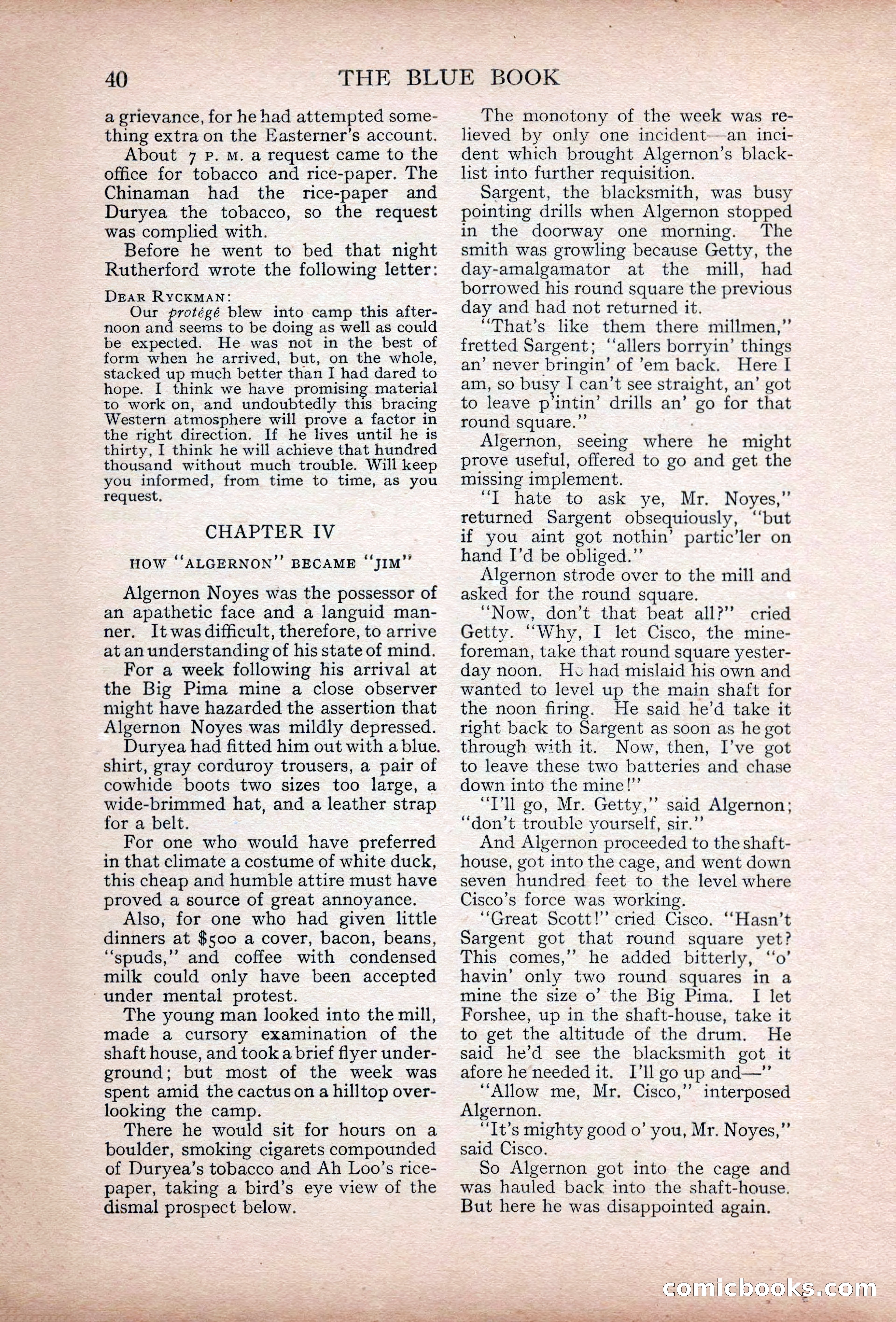 The Blue Book Magazine, May 1907 — page 44 of 242