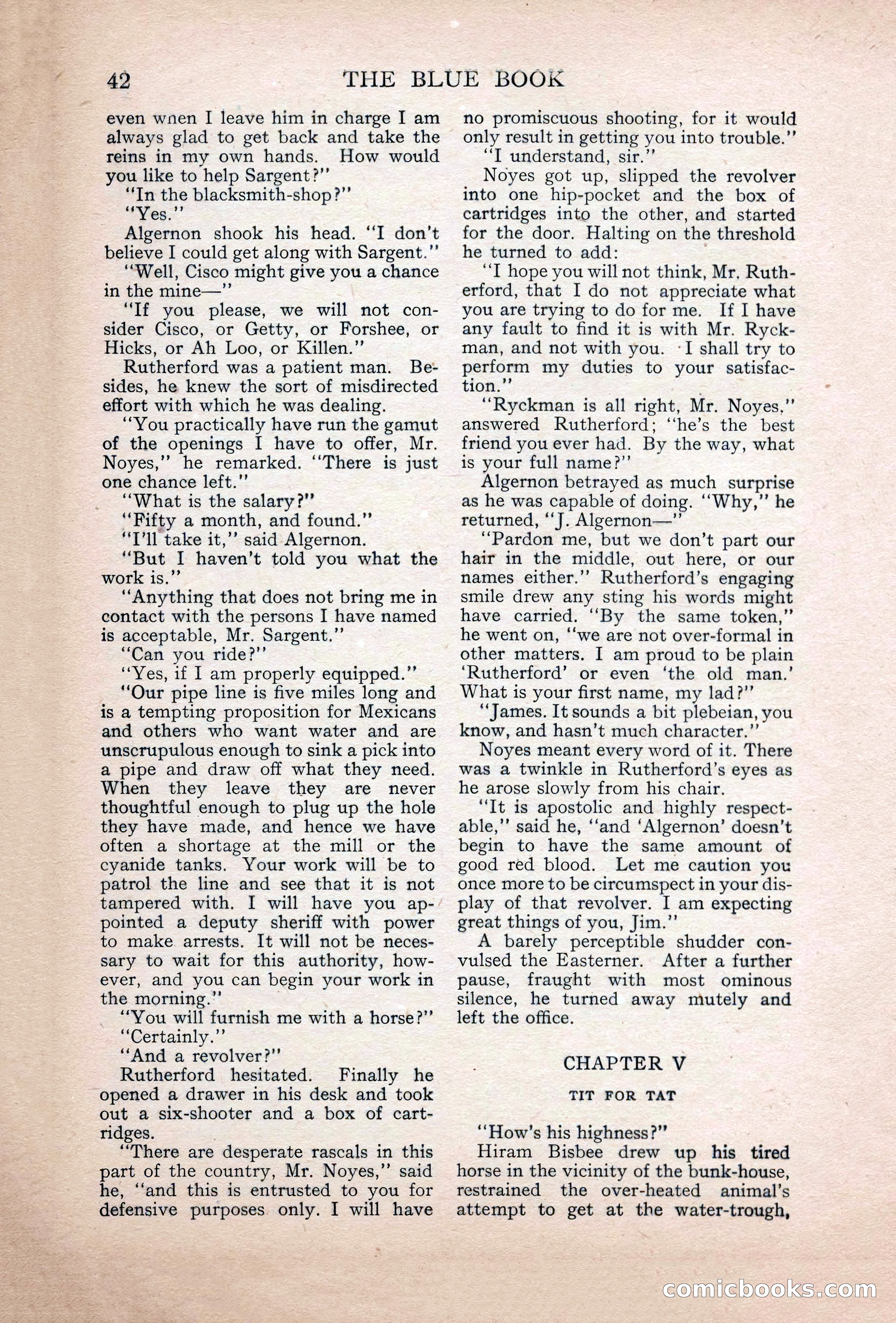 The Blue Book Magazine, May 1907 — page 46 of 242