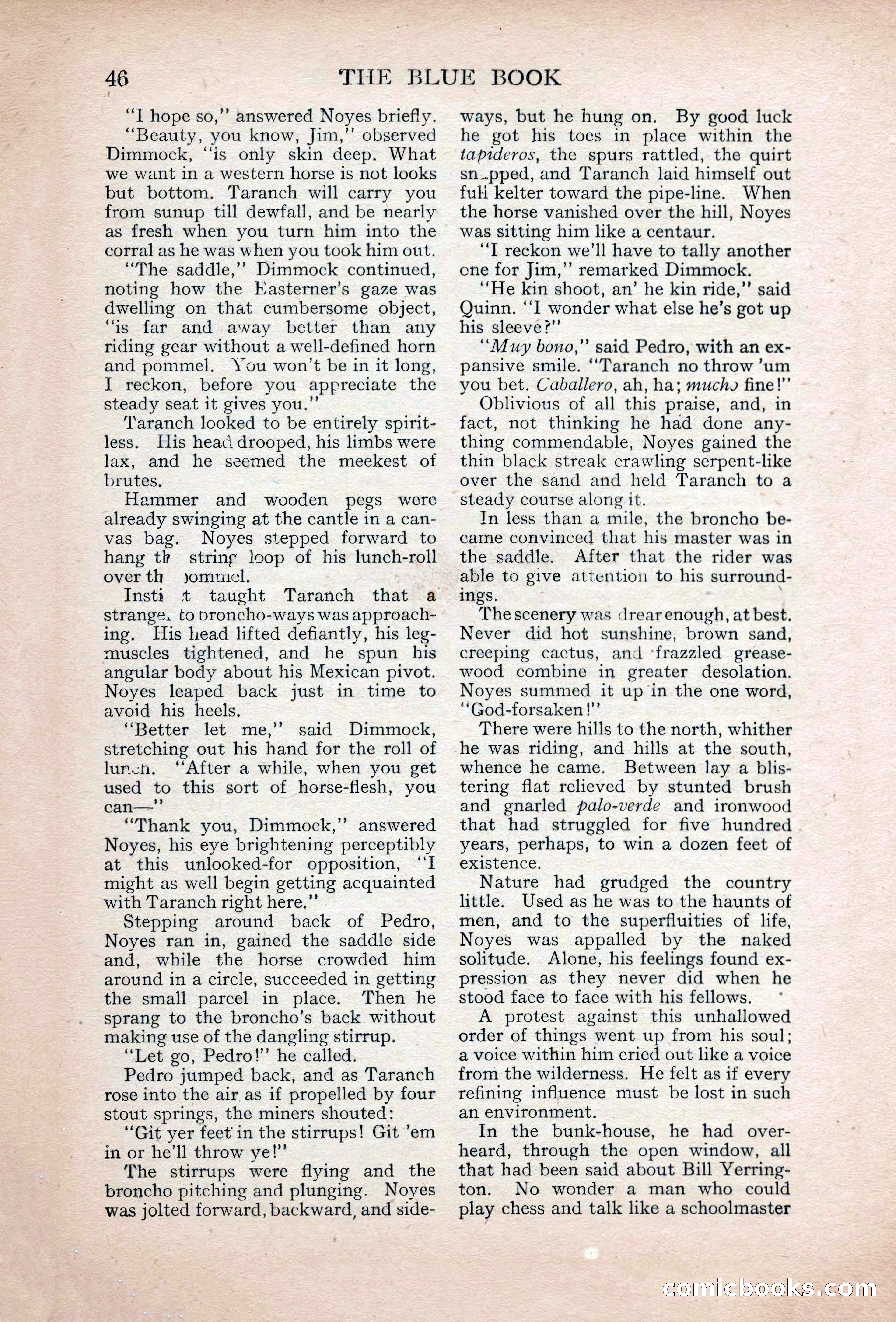 The Blue Book Magazine, May 1907 — page 50 of 242