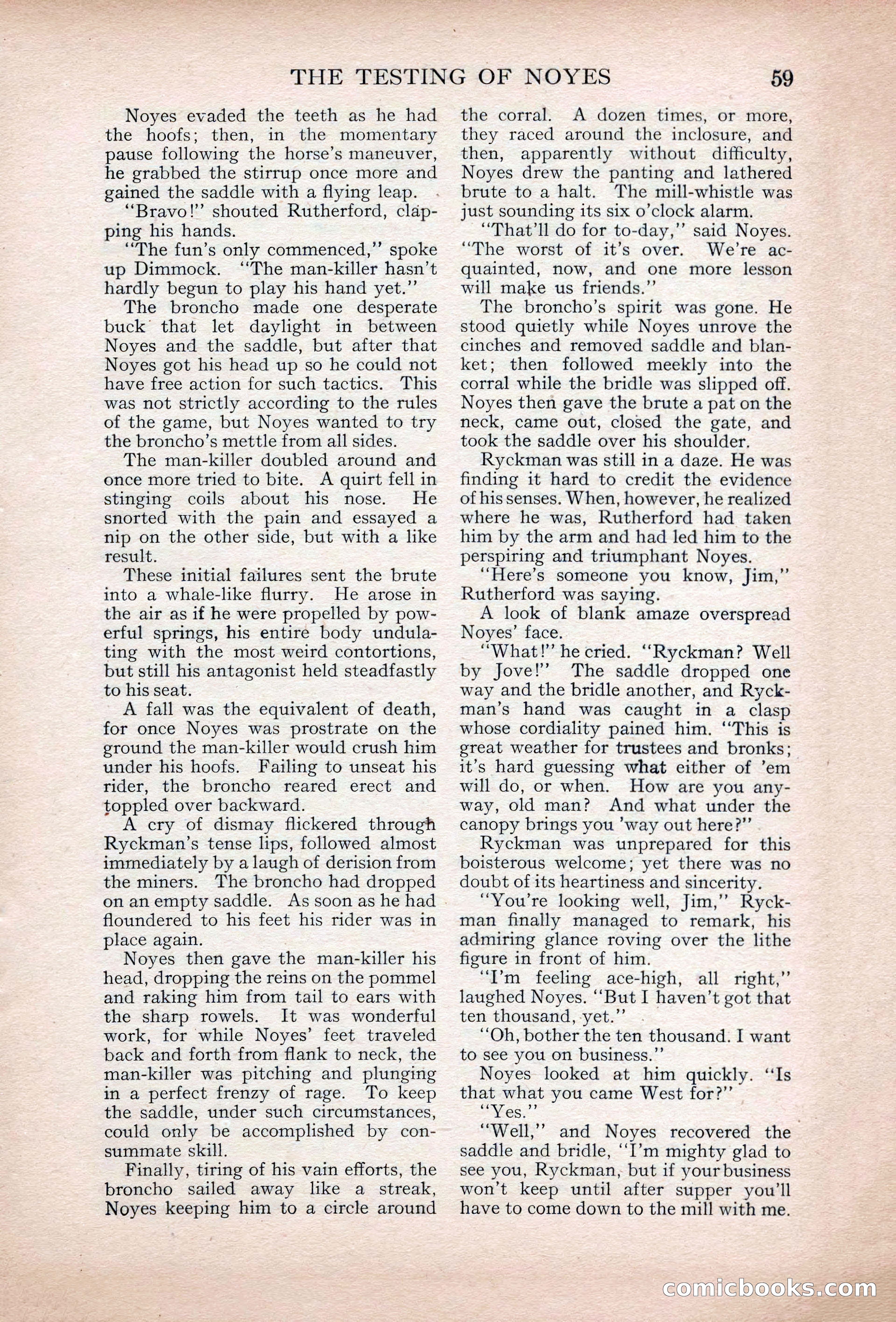 The Blue Book Magazine, May 1907 — page 63 of 242