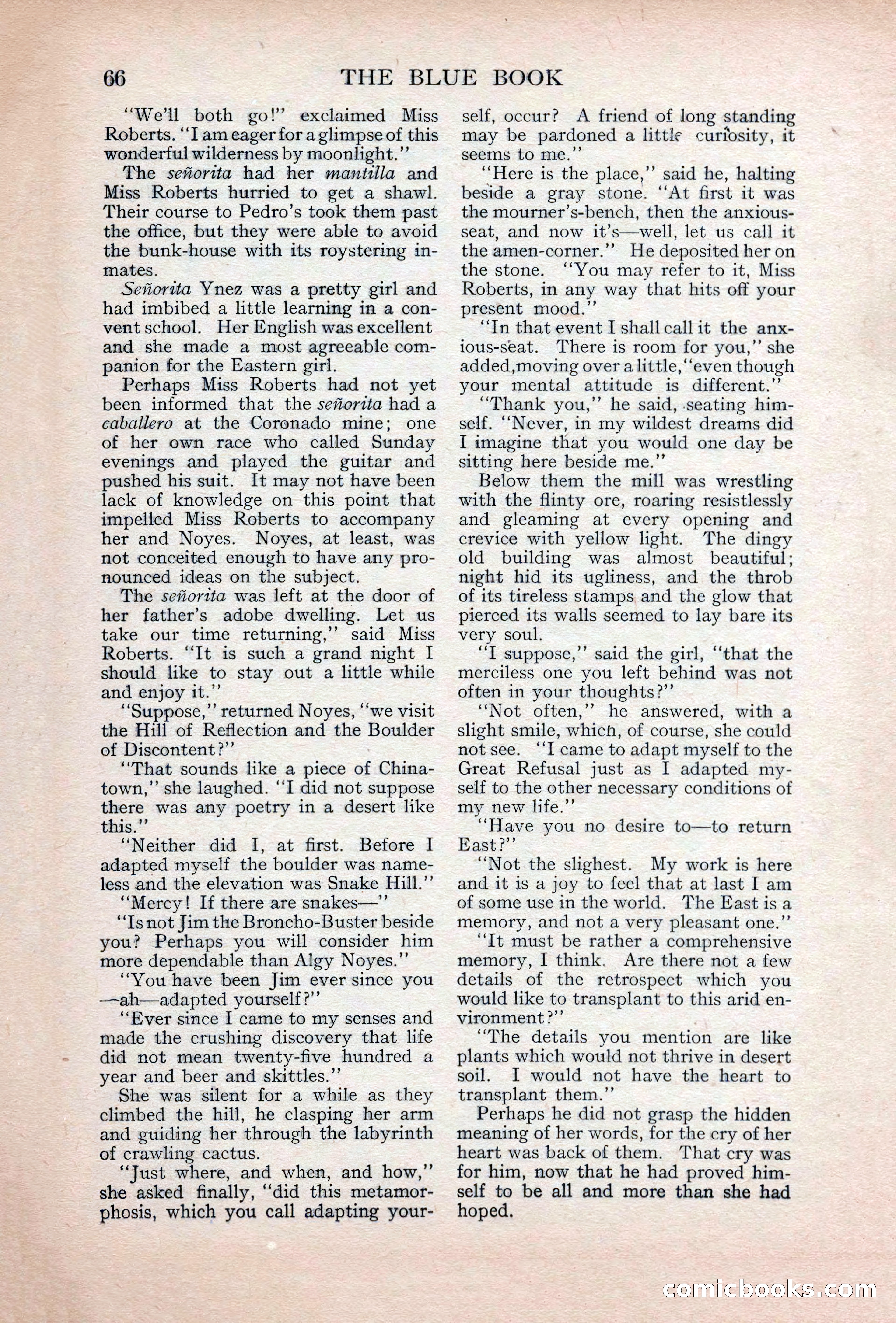 The Blue Book Magazine, May 1907 — page 70 of 242