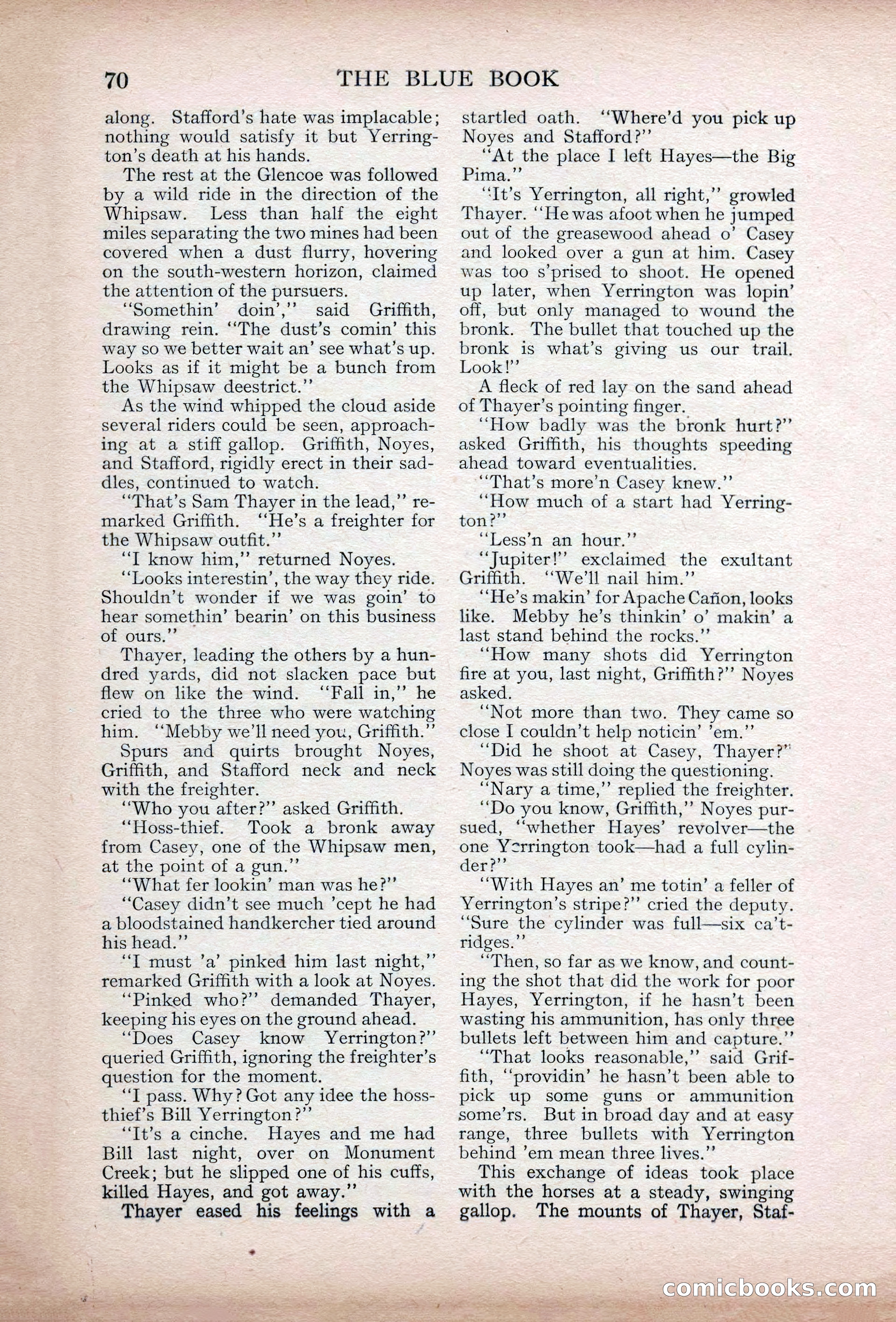 The Blue Book Magazine, May 1907 — page 74 of 242
