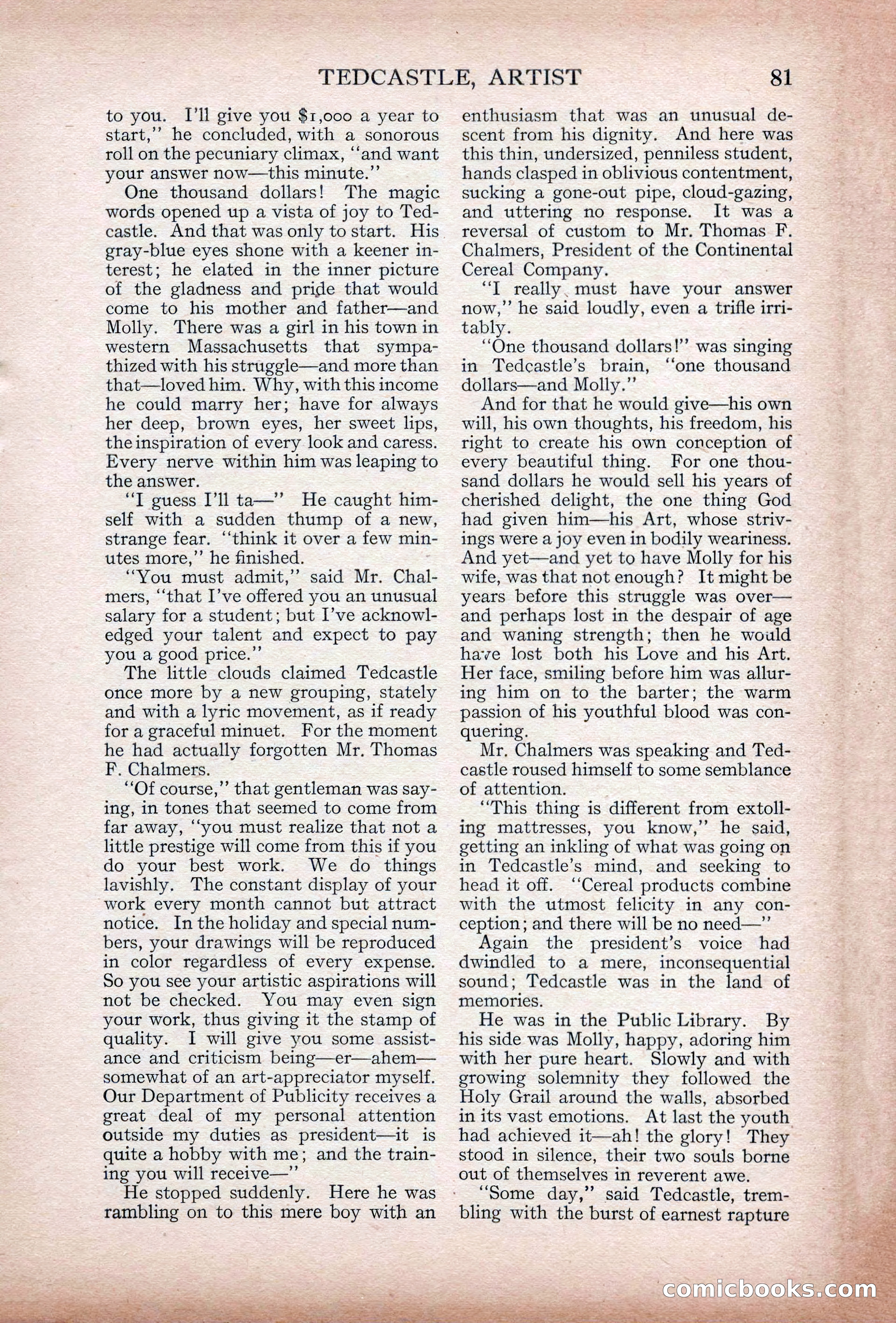The Blue Book Magazine, May 1907 — page 85 of 242