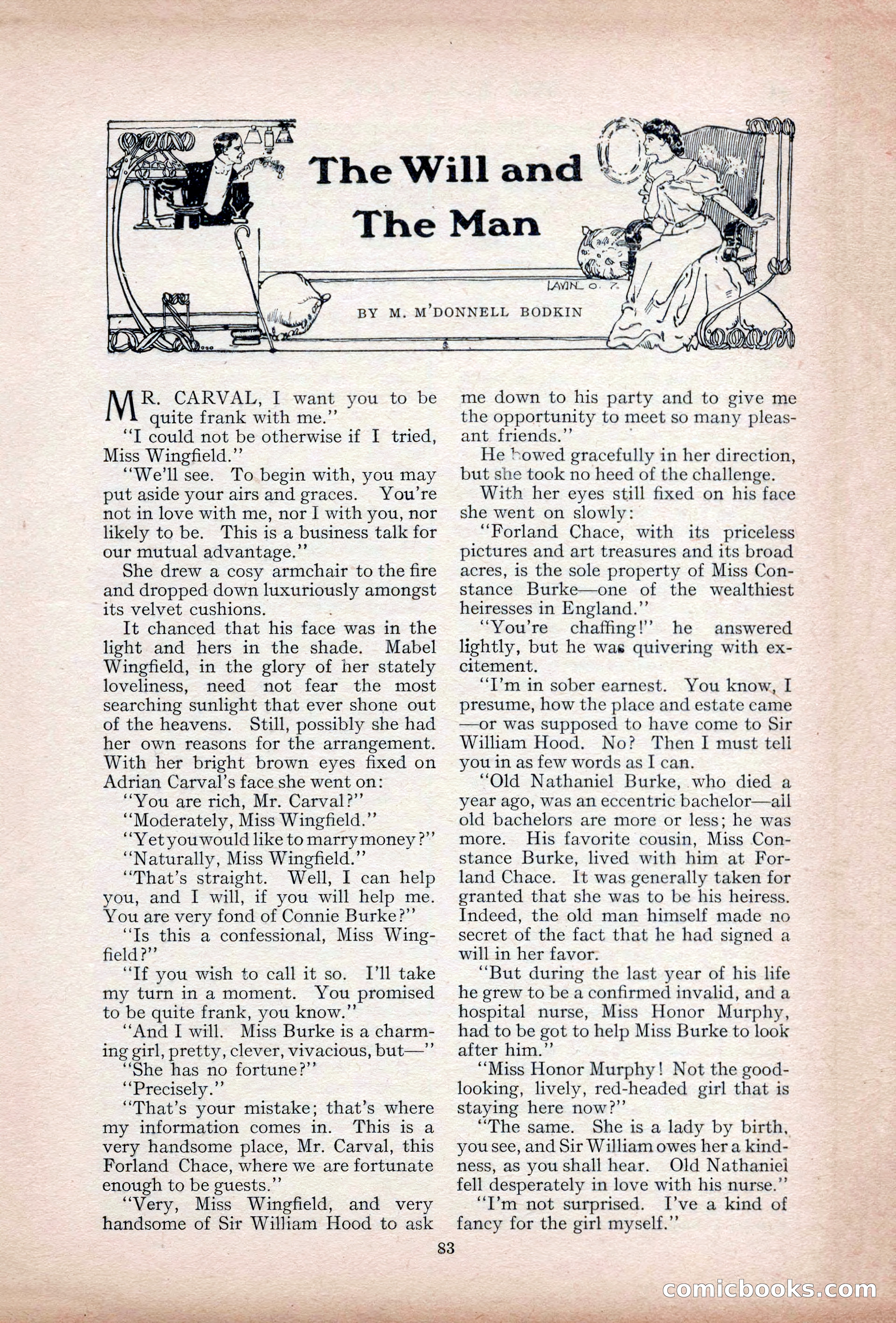 The Blue Book Magazine, May 1907 — page 87 of 242