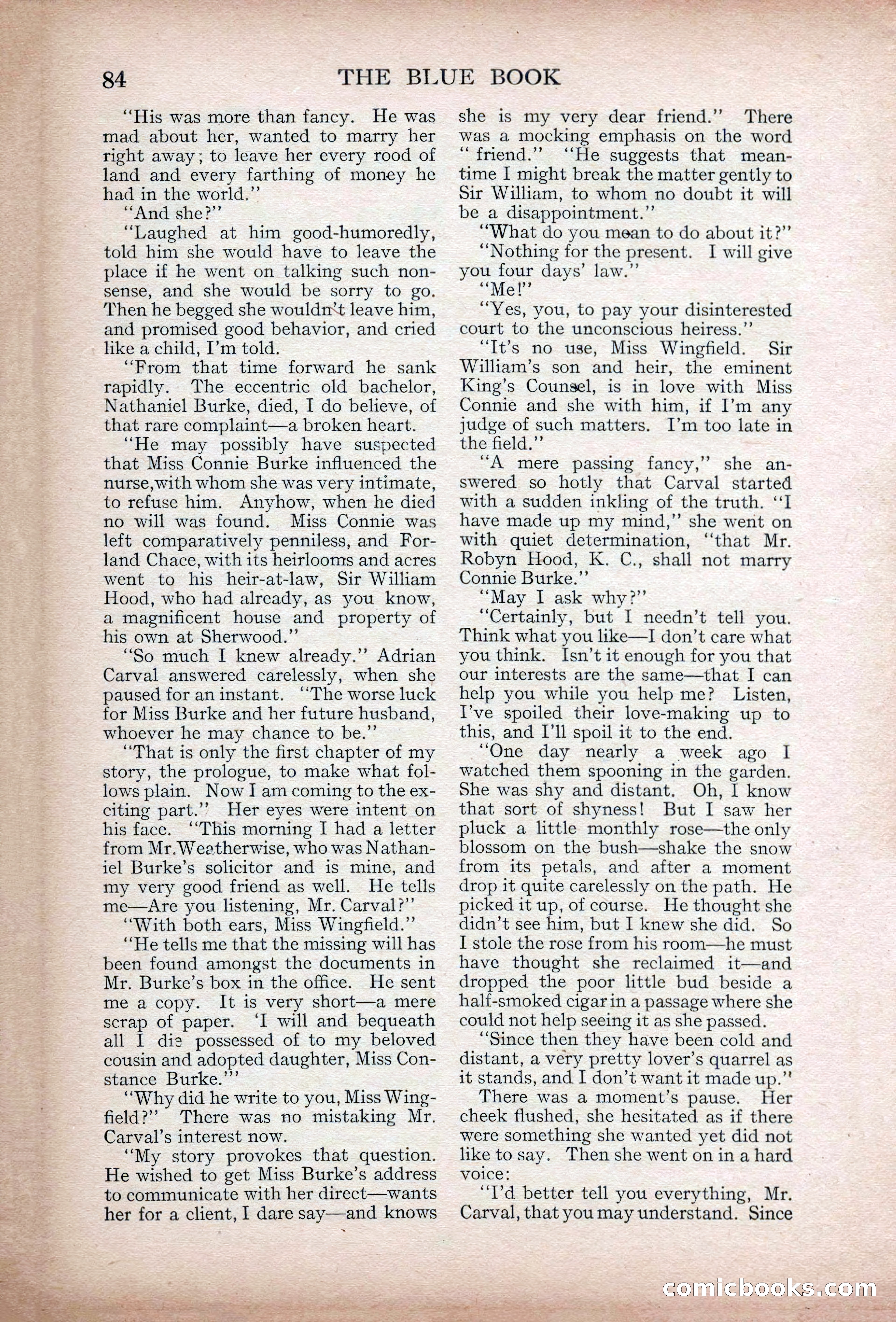The Blue Book Magazine, May 1907 — page 88 of 242