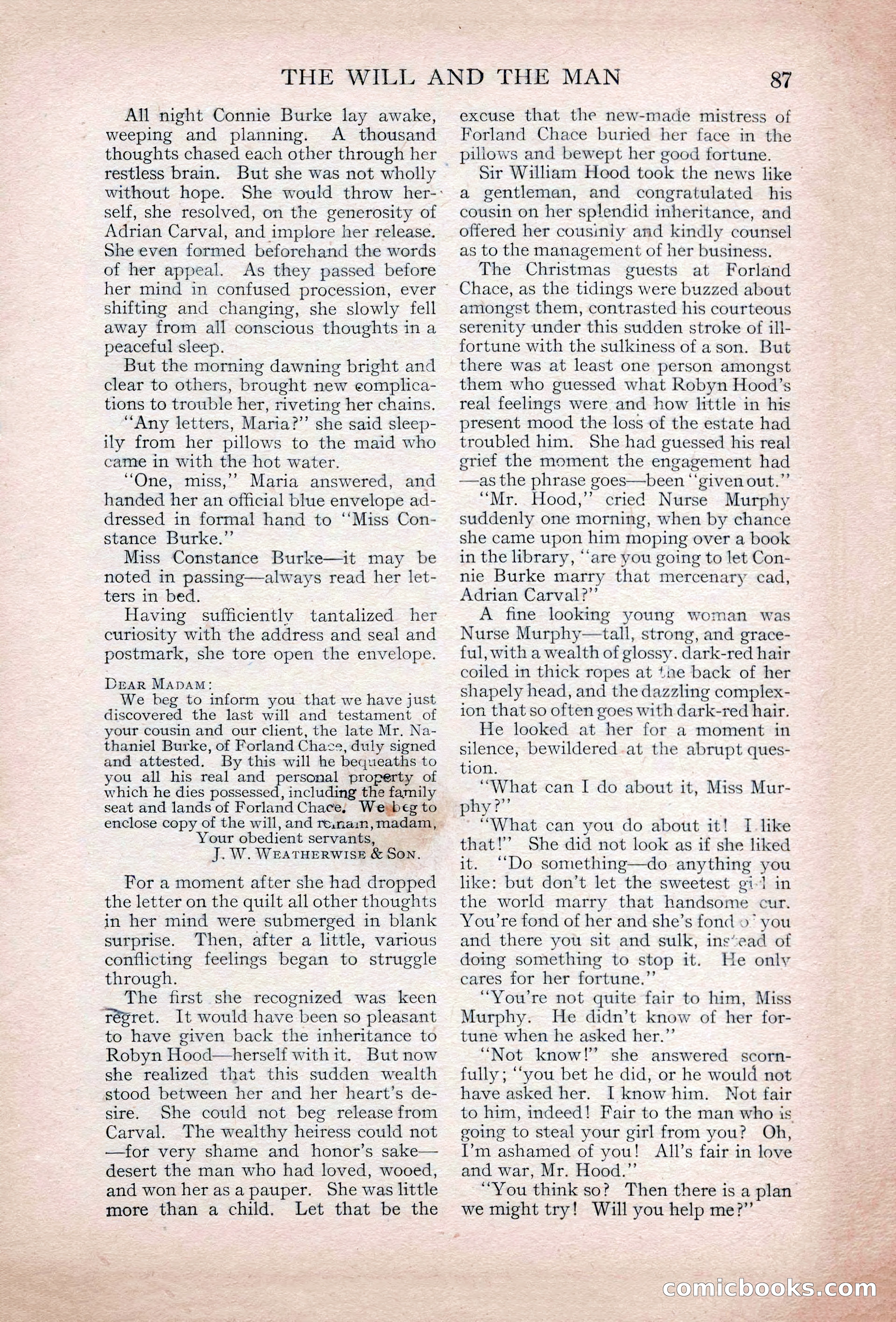 The Blue Book Magazine, May 1907 — page 91 of 242