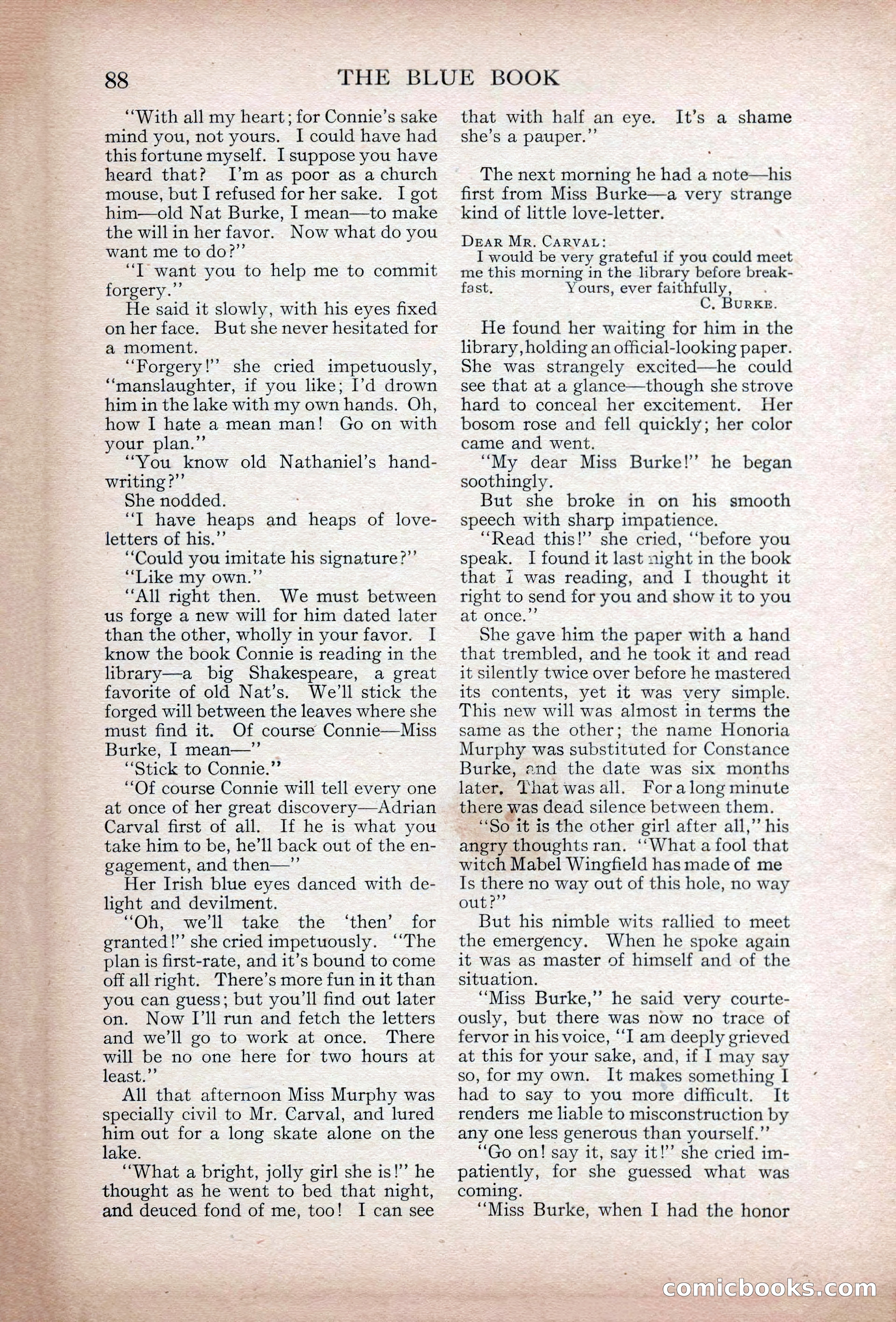 The Blue Book Magazine, May 1907 — page 92 of 242