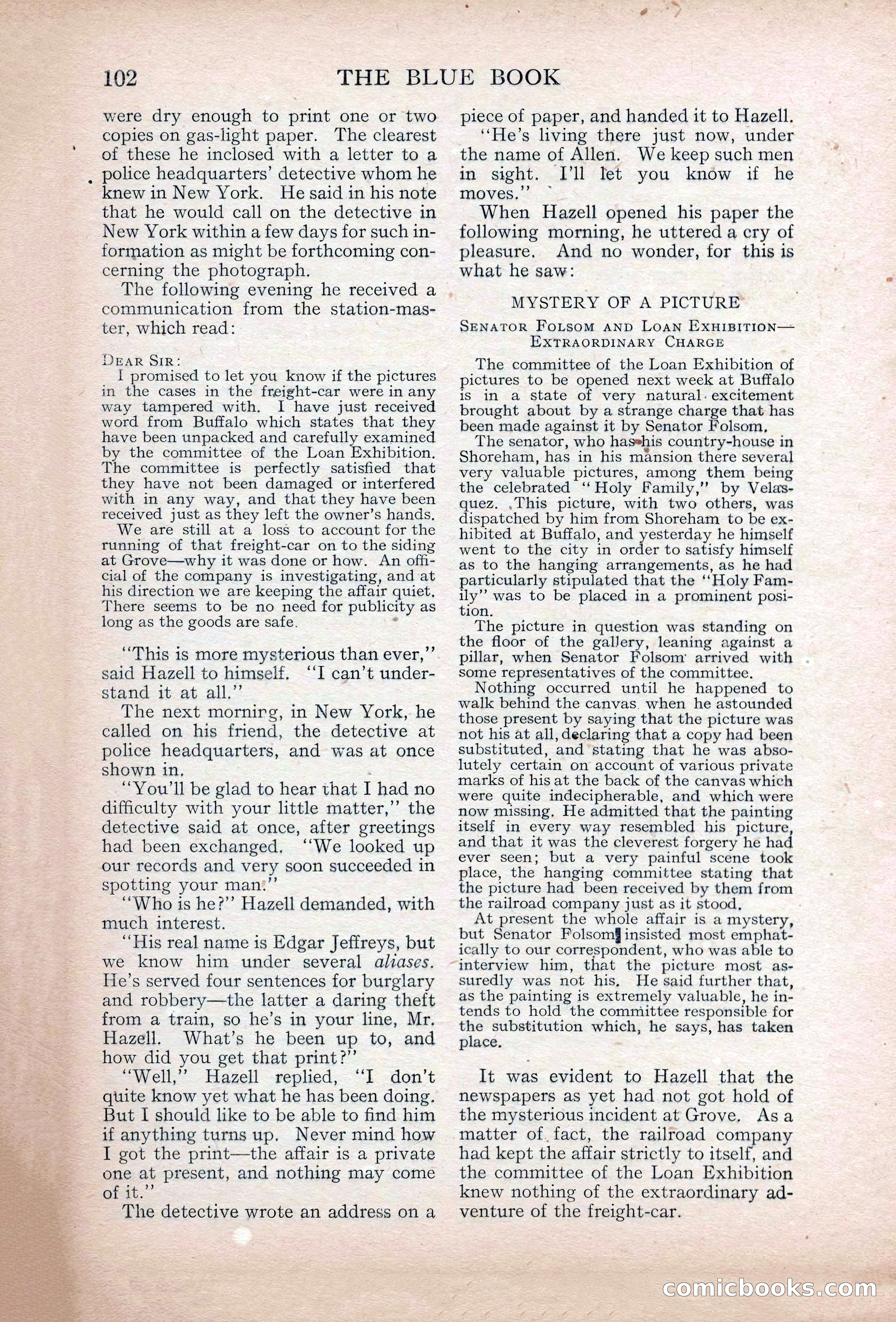The Blue Book Magazine, May 1907 — page 106 of 242