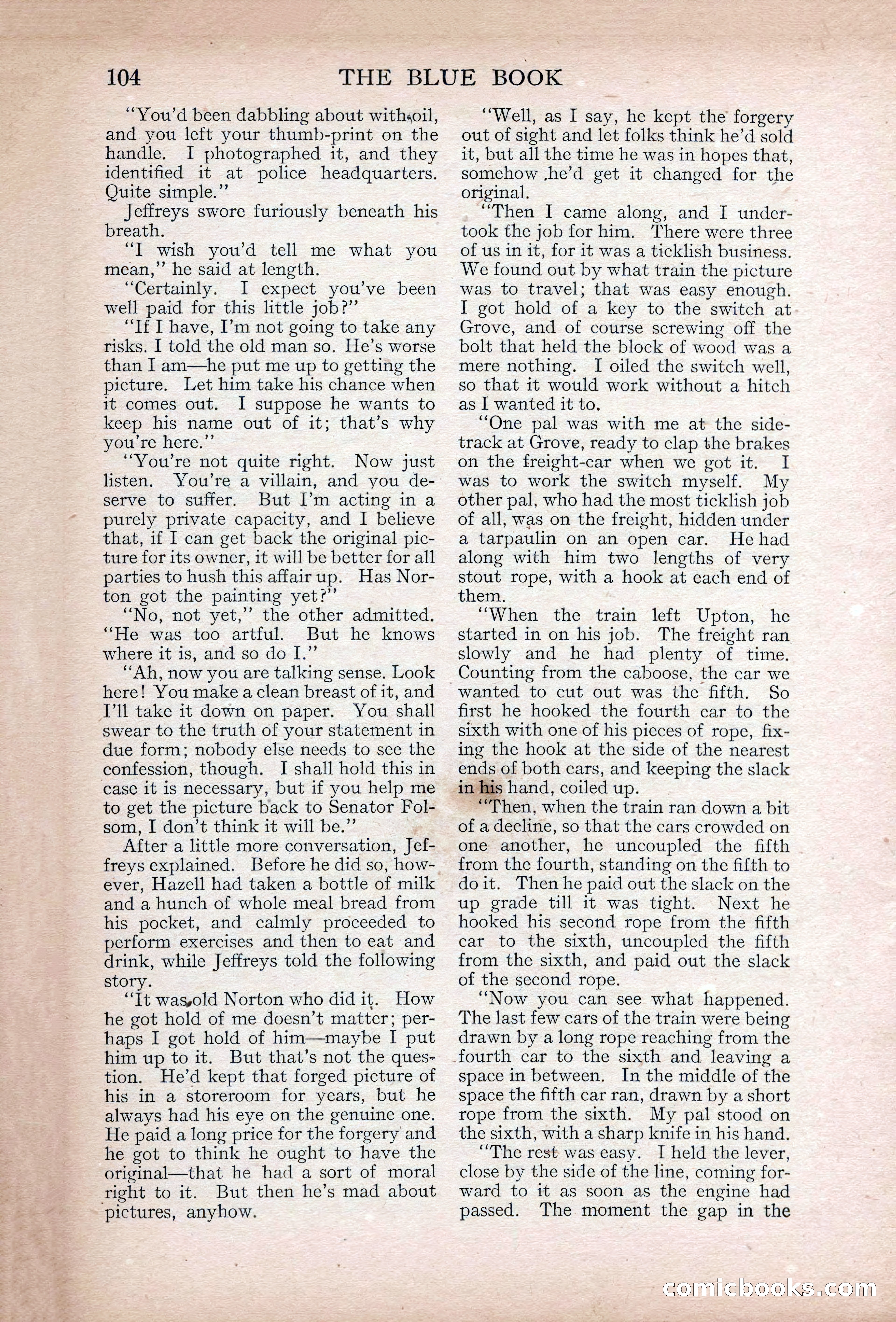 The Blue Book Magazine, May 1907 — page 108 of 242