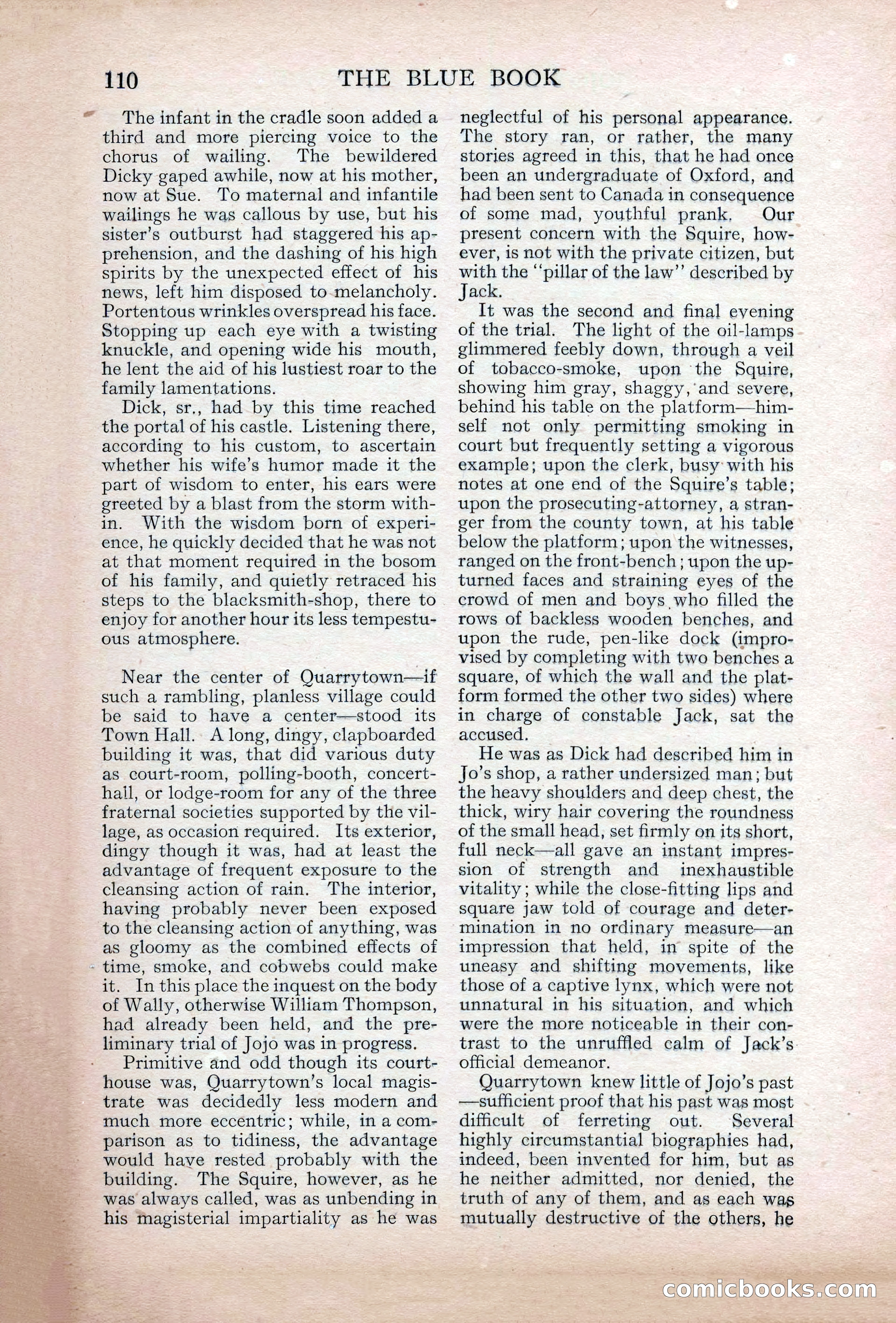 The Blue Book Magazine, May 1907 — page 114 of 242