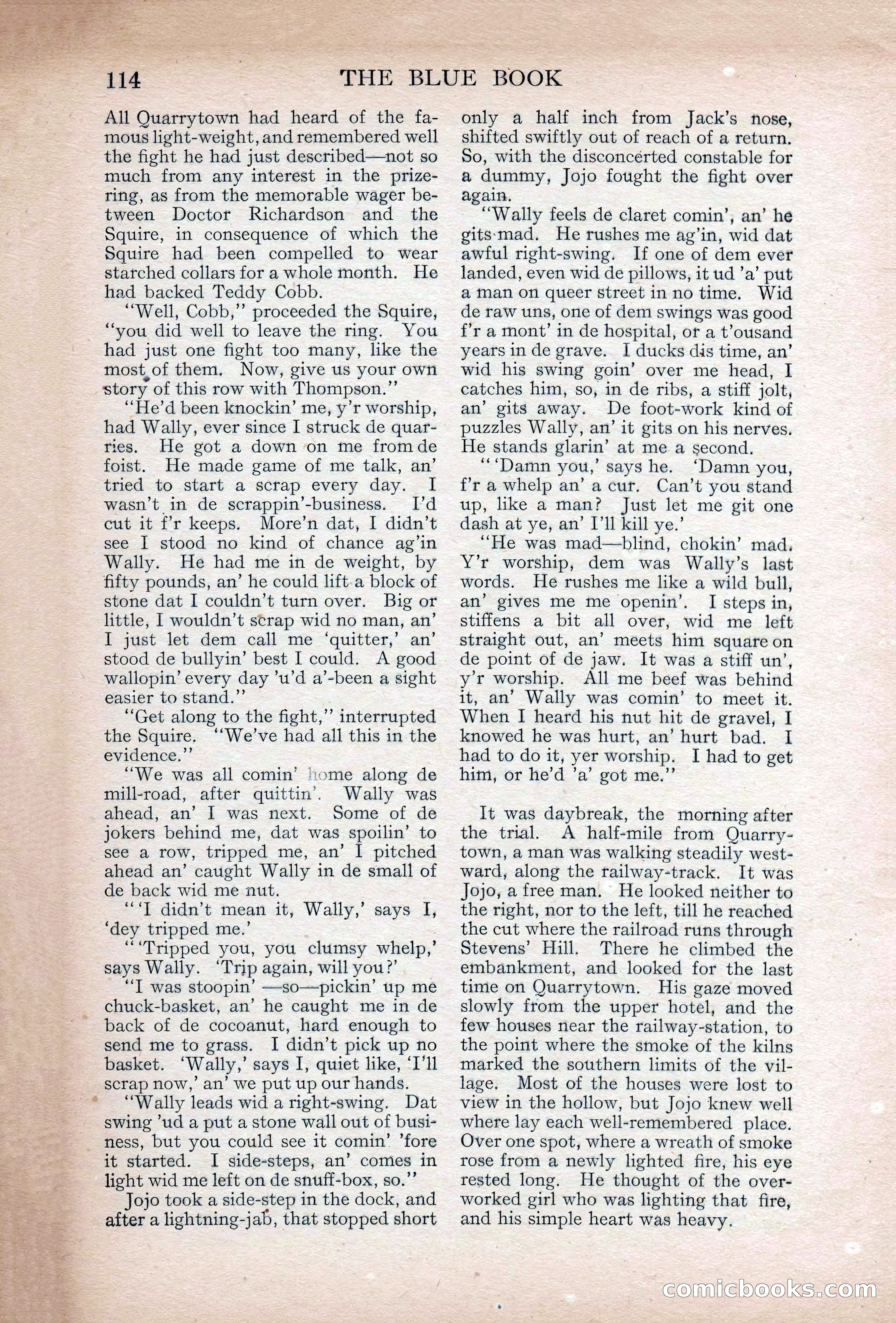 The Blue Book Magazine, May 1907 — page 118 of 242