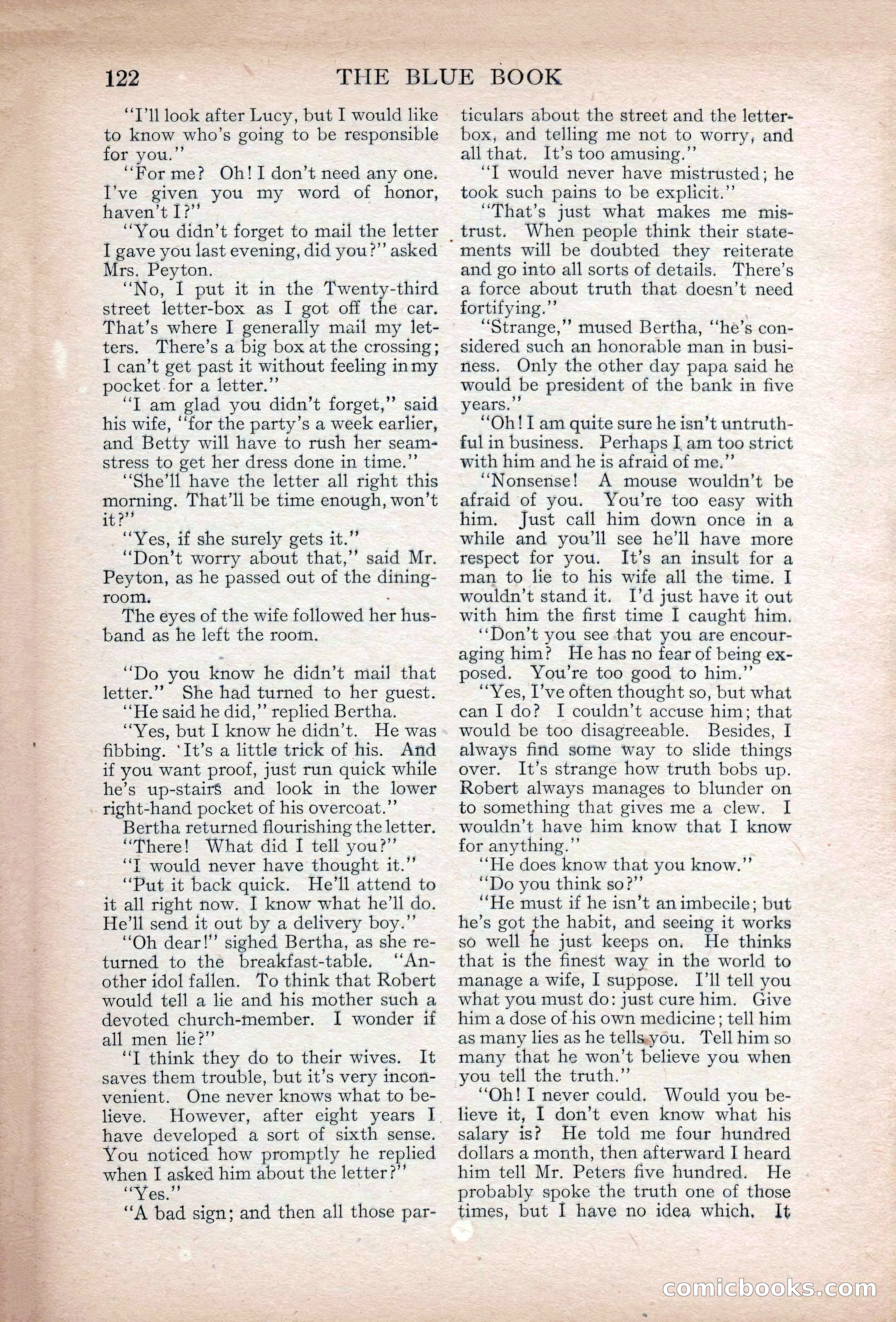 The Blue Book Magazine, May 1907 — page 126 of 242