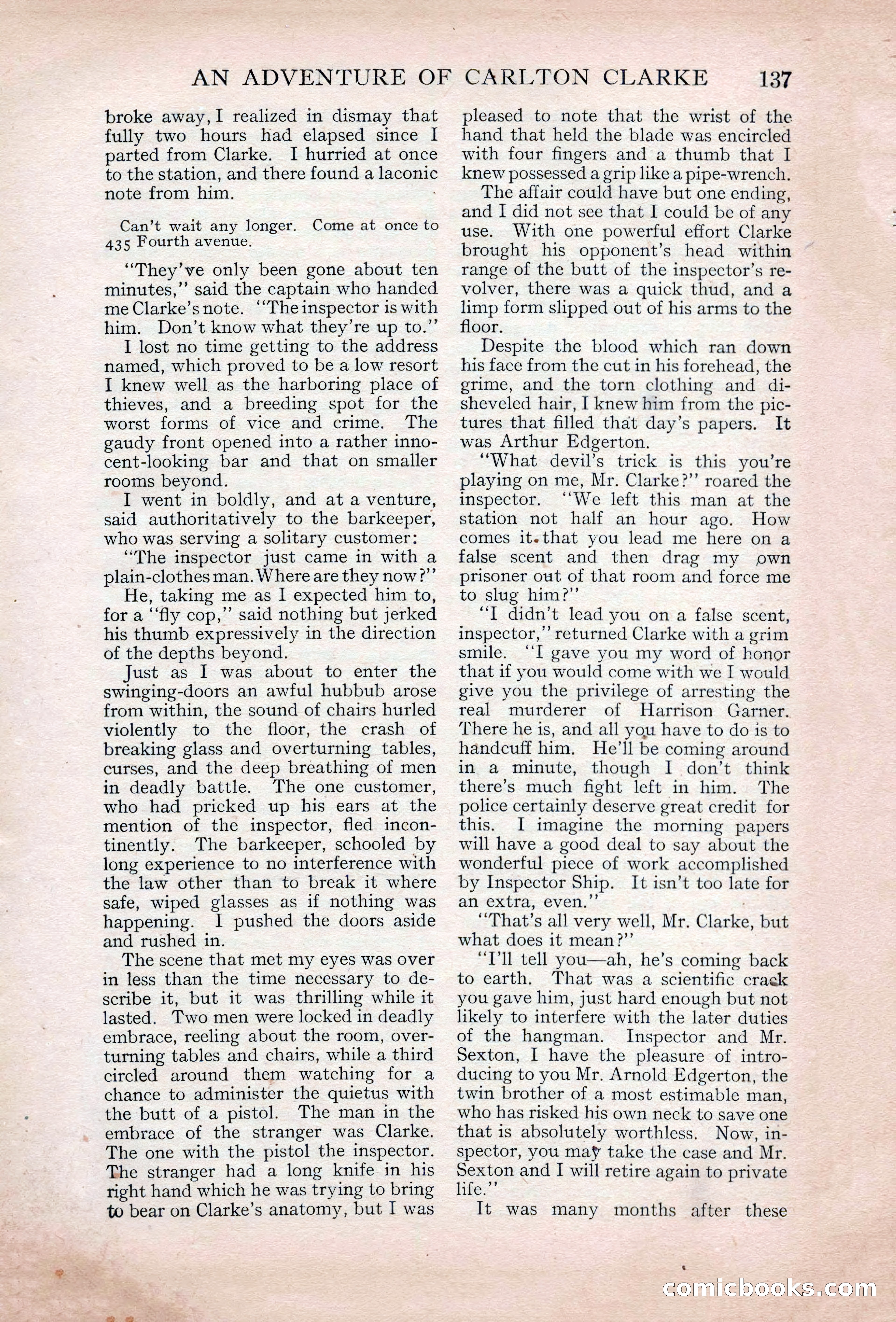 The Blue Book Magazine, May 1907 — page 141 of 242